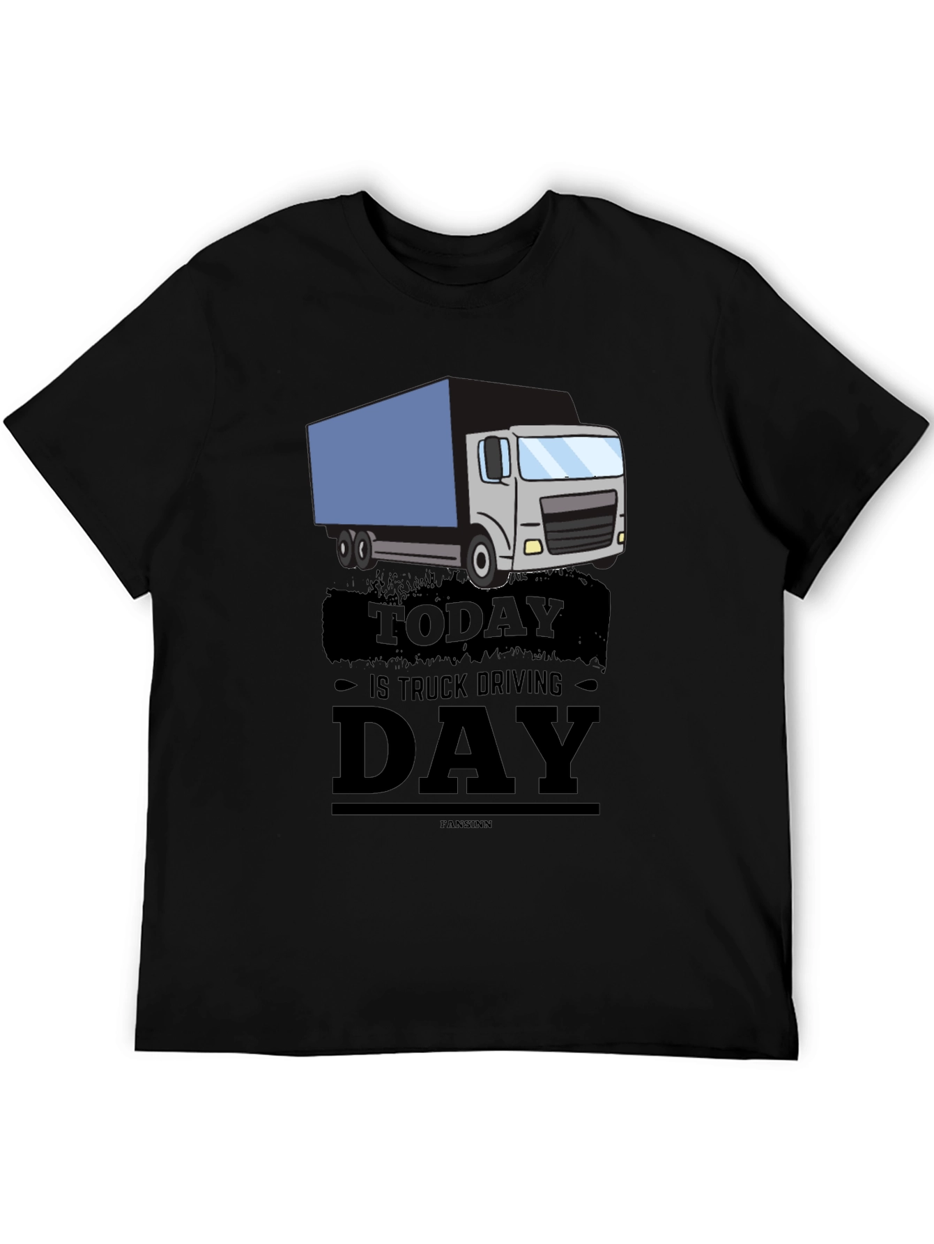 Truck Driving Day Graphic Tee - Cool Driver Gift