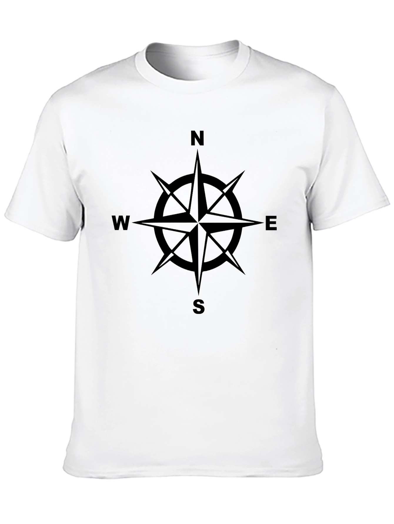 Compass Rose T-Shirt - Black