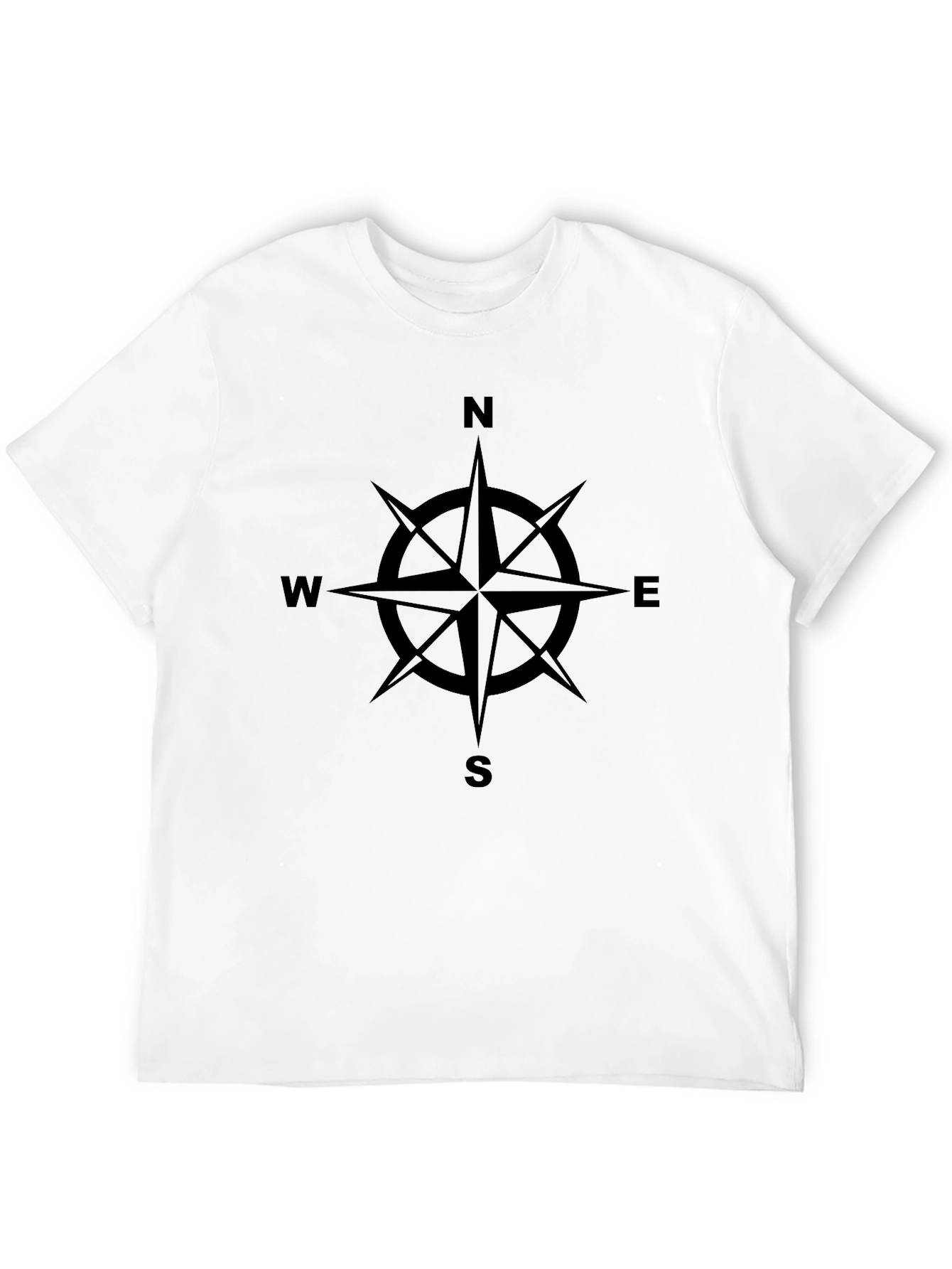 Compass Rose T-Shirt - Black
