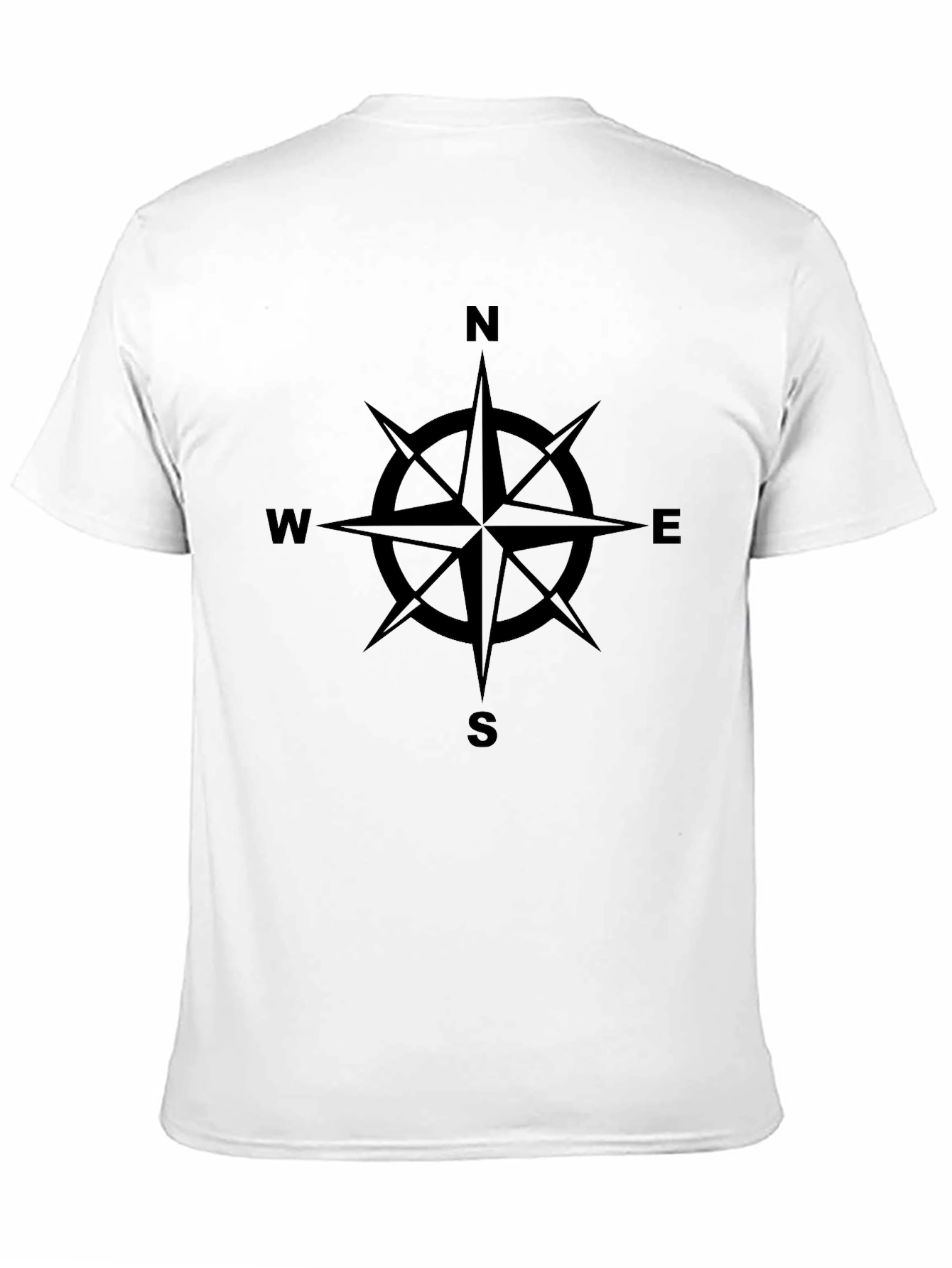 Compass Rose T-Shirt - Black