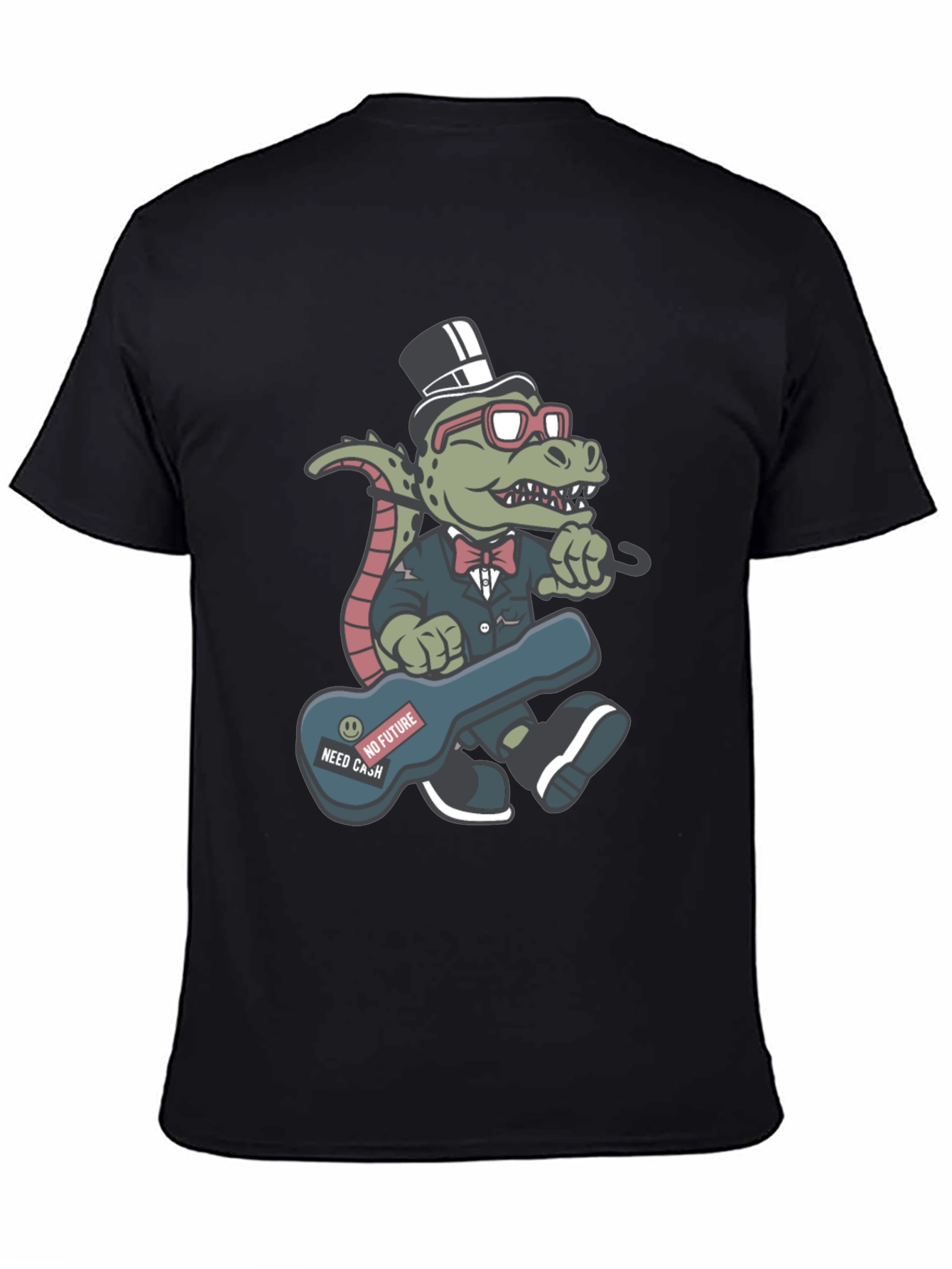 Dapper Gator Tee: No Future Need Cash