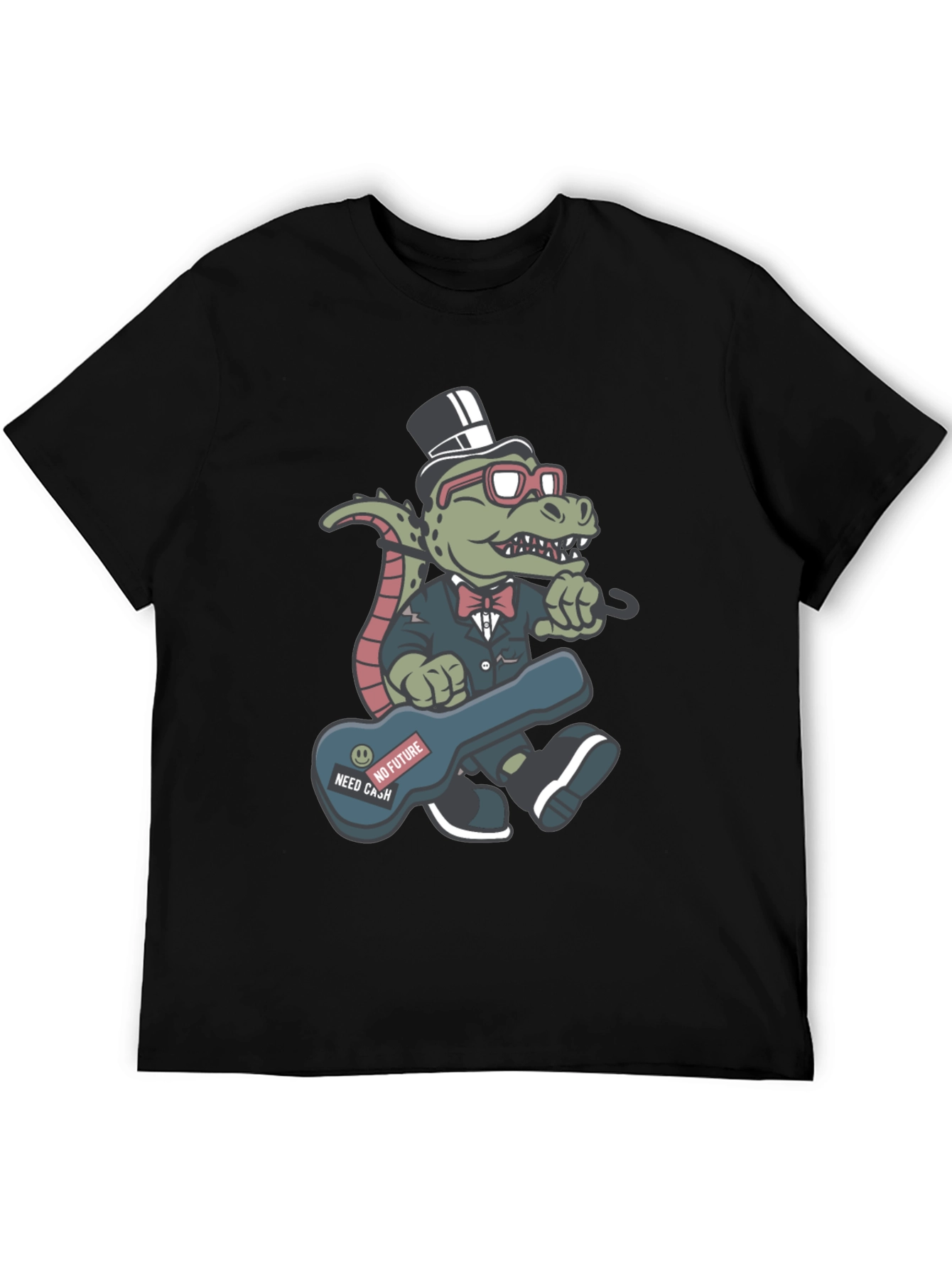 Dapper Gator Tee: No Future Need Cash