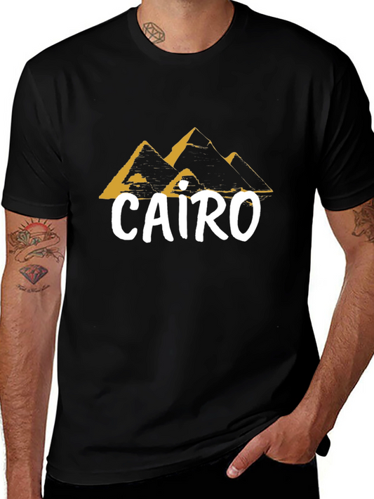 Cairo Egypt Pyramids Graphic T-Shirt