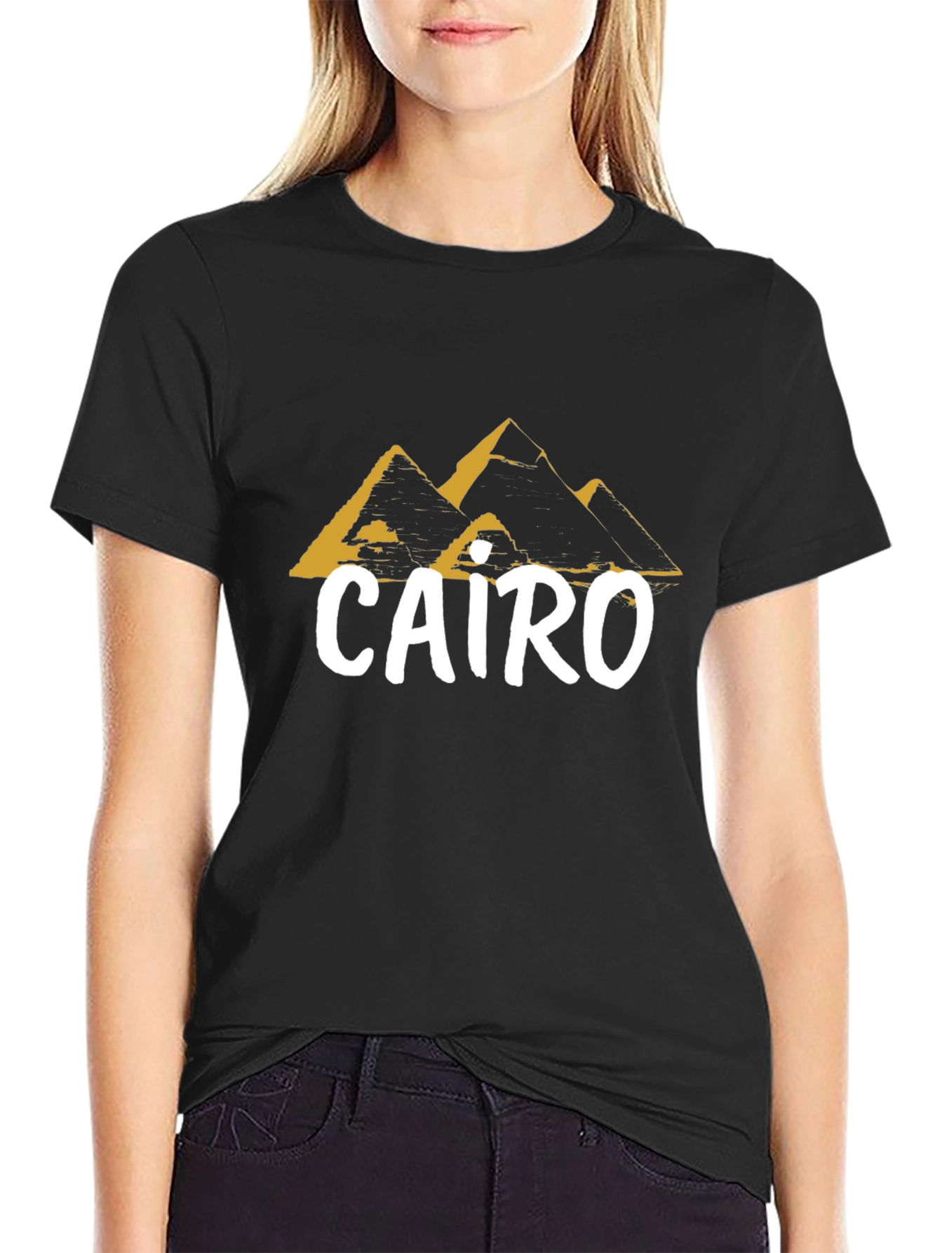 Cairo Egypt Pyramids Graphic T-Shirt
