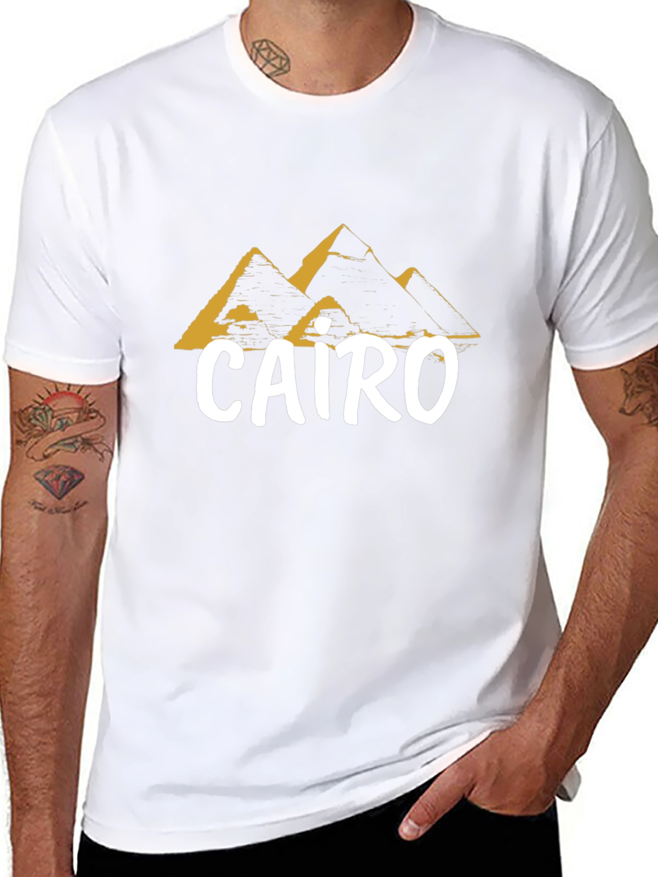 Cairo Egypt Pyramids Graphic T-Shirt