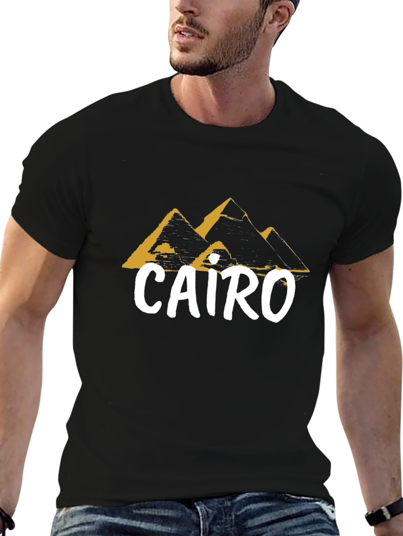 Cairo Egypt Pyramids Graphic T-Shirt