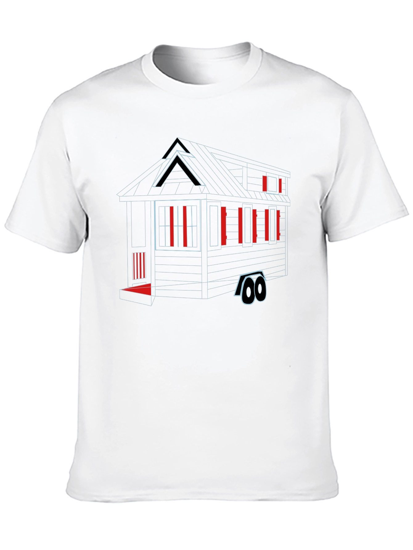Modern Tiny House Graphic Tee
