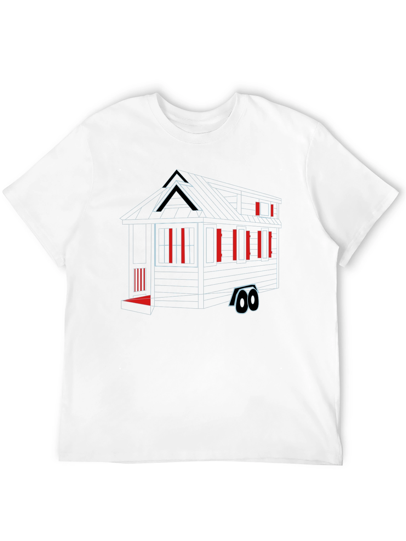 Modern Tiny House Graphic Tee