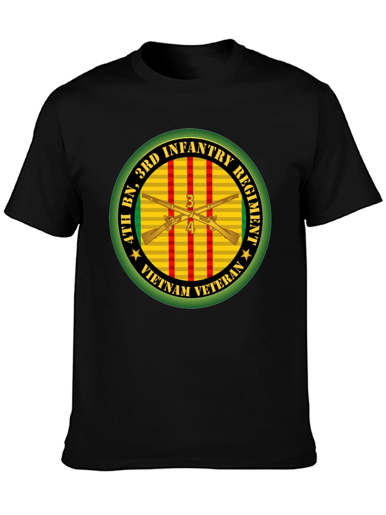 Vietnam Veteran 4th BN 3rd Infantry Regiment T-Shirt