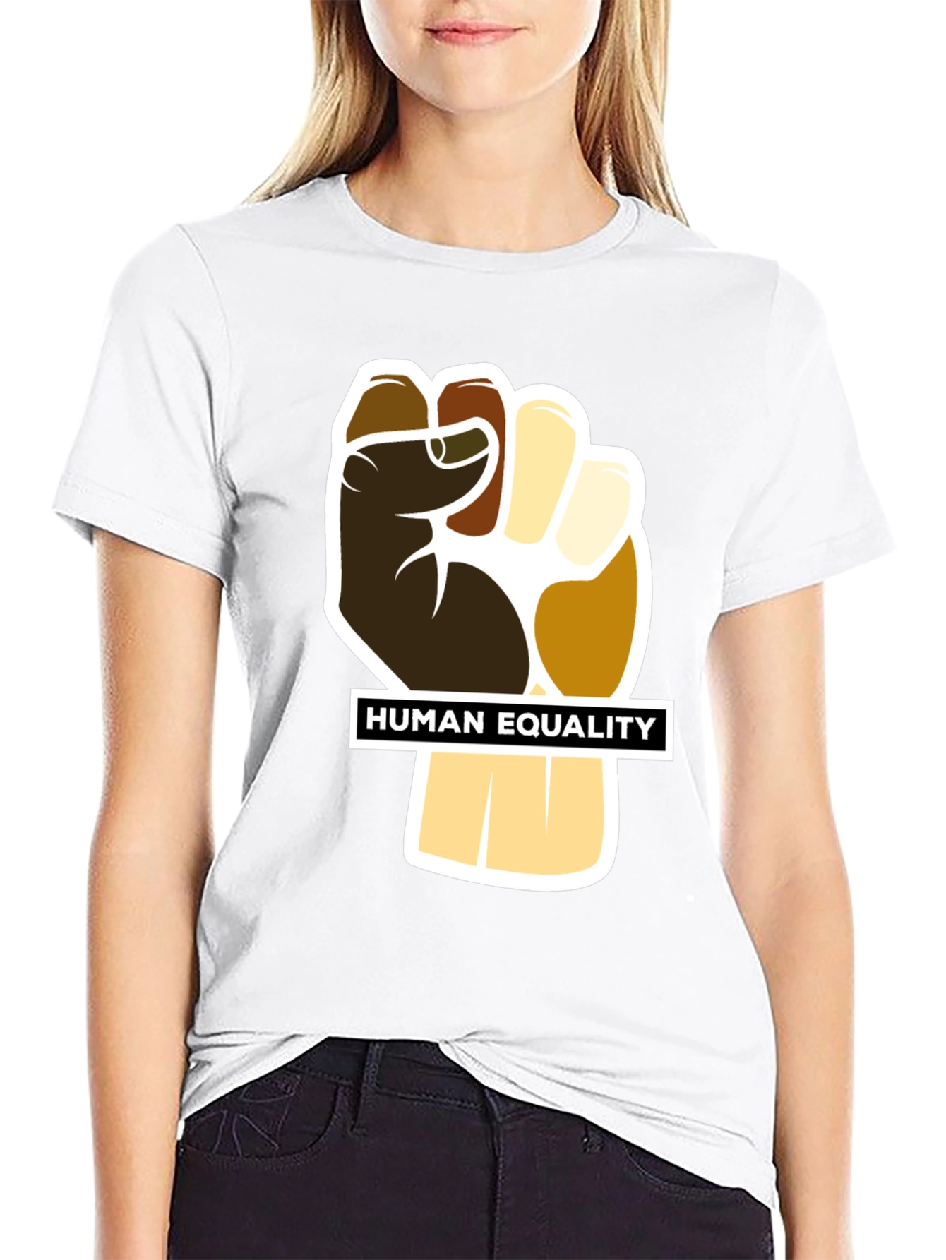 Human Equality Fist Graphic Tee