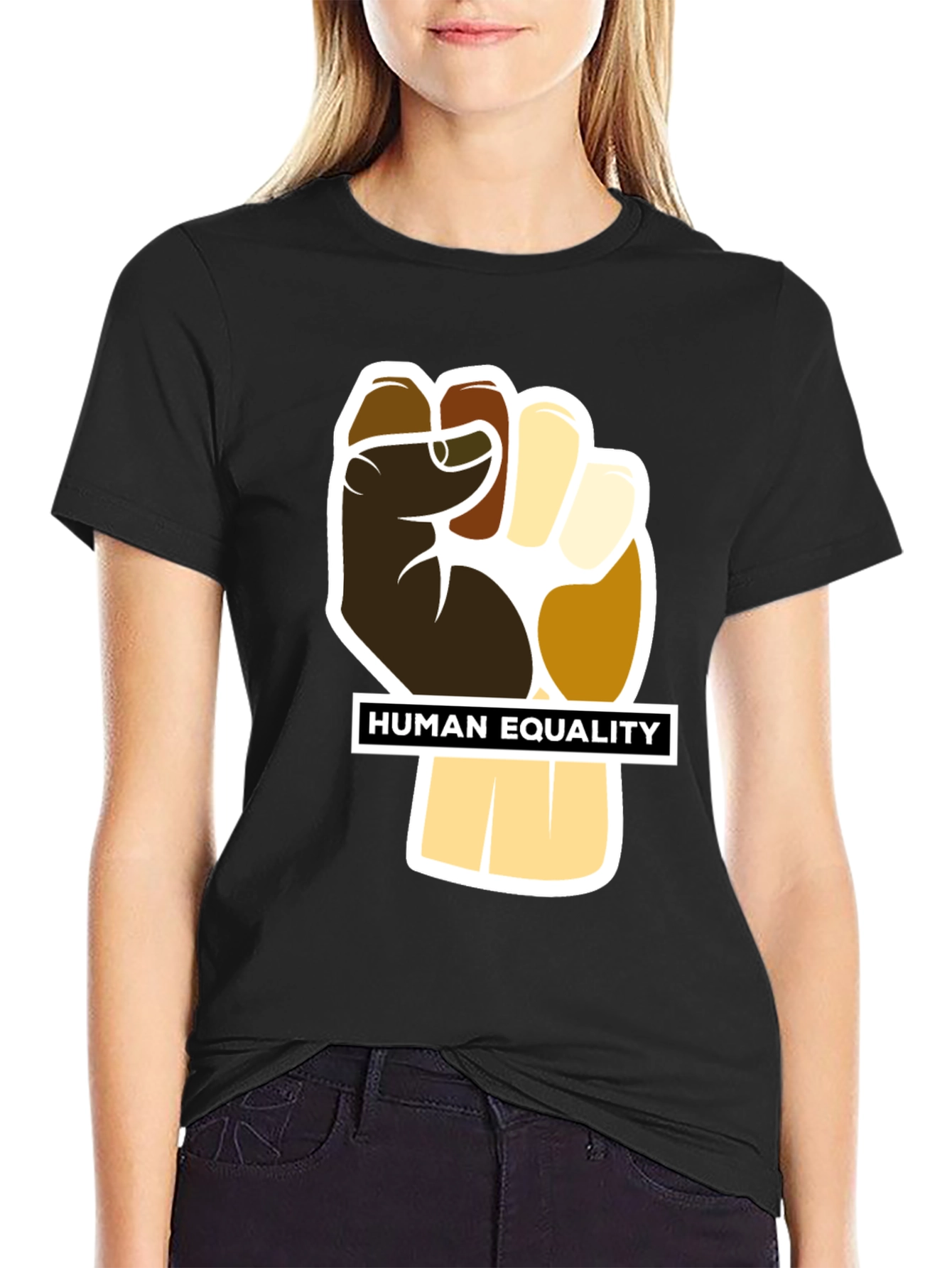 Human Equality Fist Graphic Tee