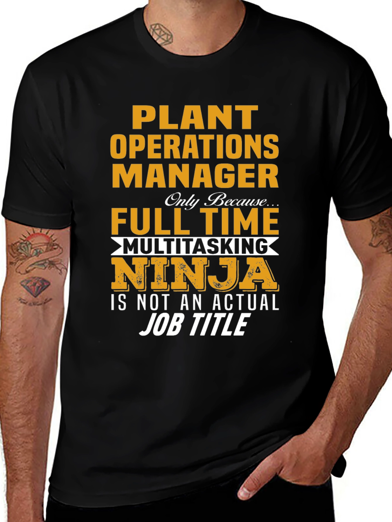Plant Operations Manager Novelty T-Shirt