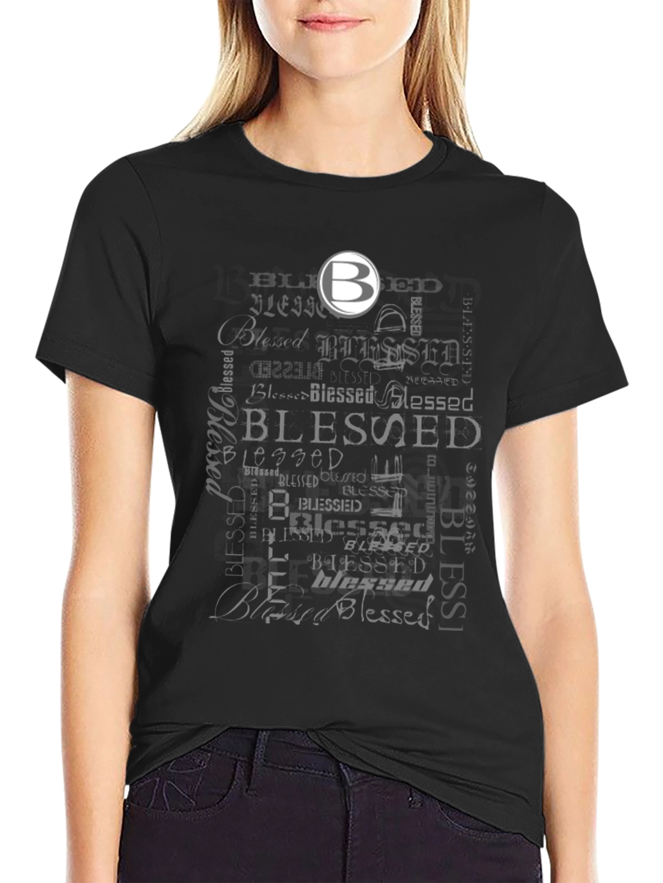 Blessed Graphic Tee - Stylish Mens T-Shirt