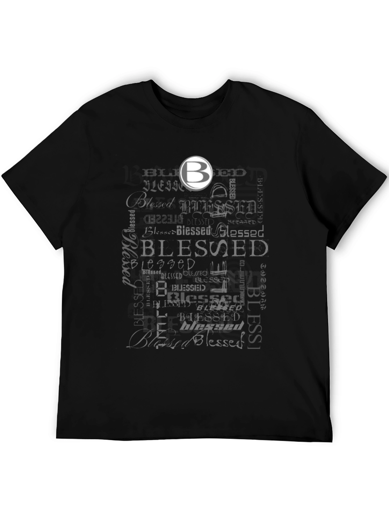 Blessed Graphic Tee - Stylish Mens T-Shirt