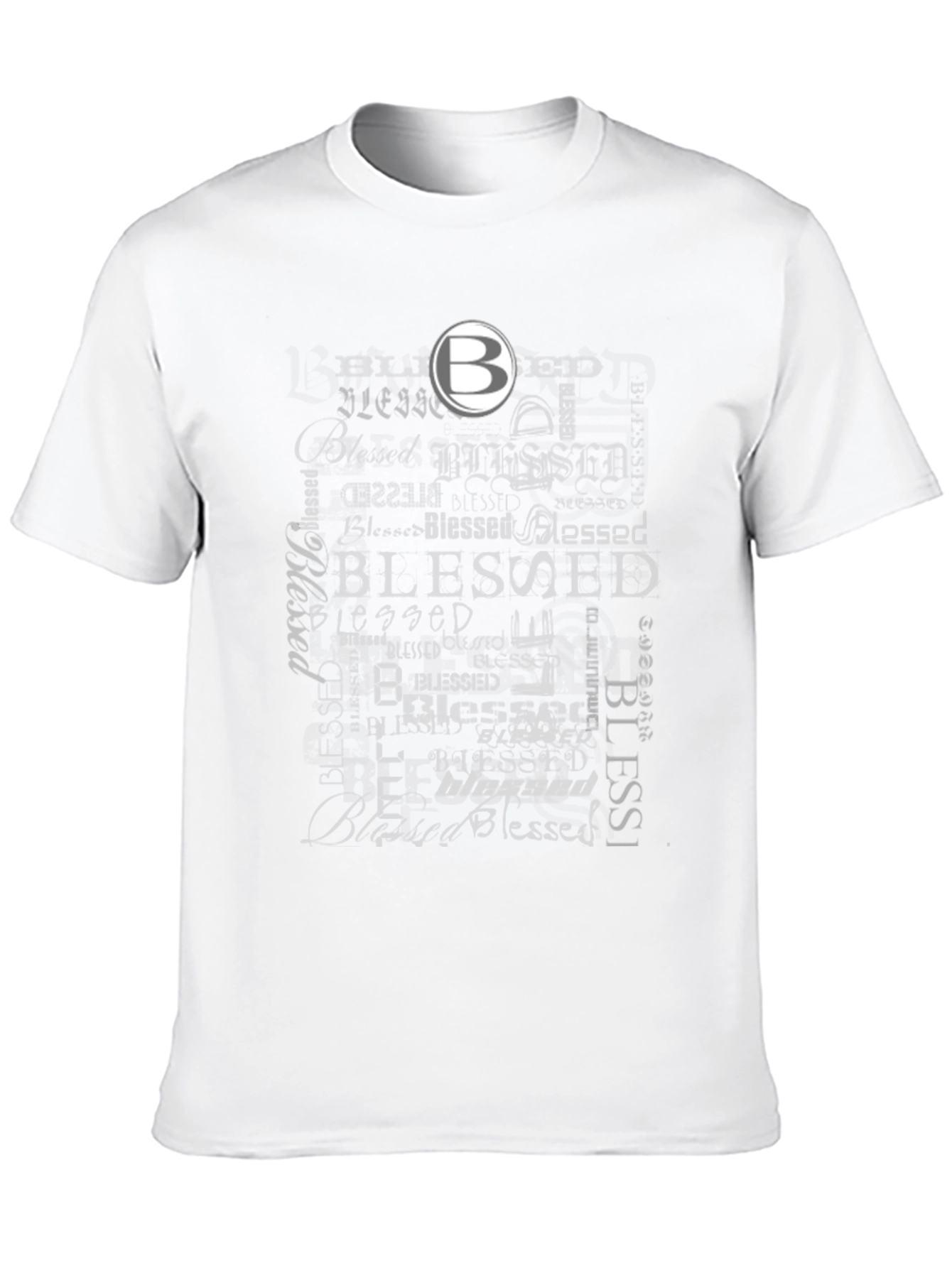 Blessed Graphic Tee - Stylish Mens T-Shirt