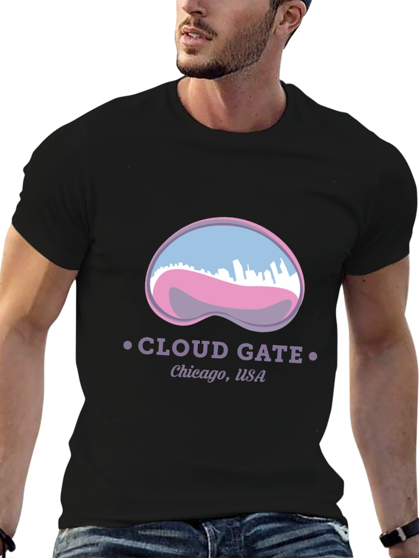Cloud Gate Chicago USA T-Shirt