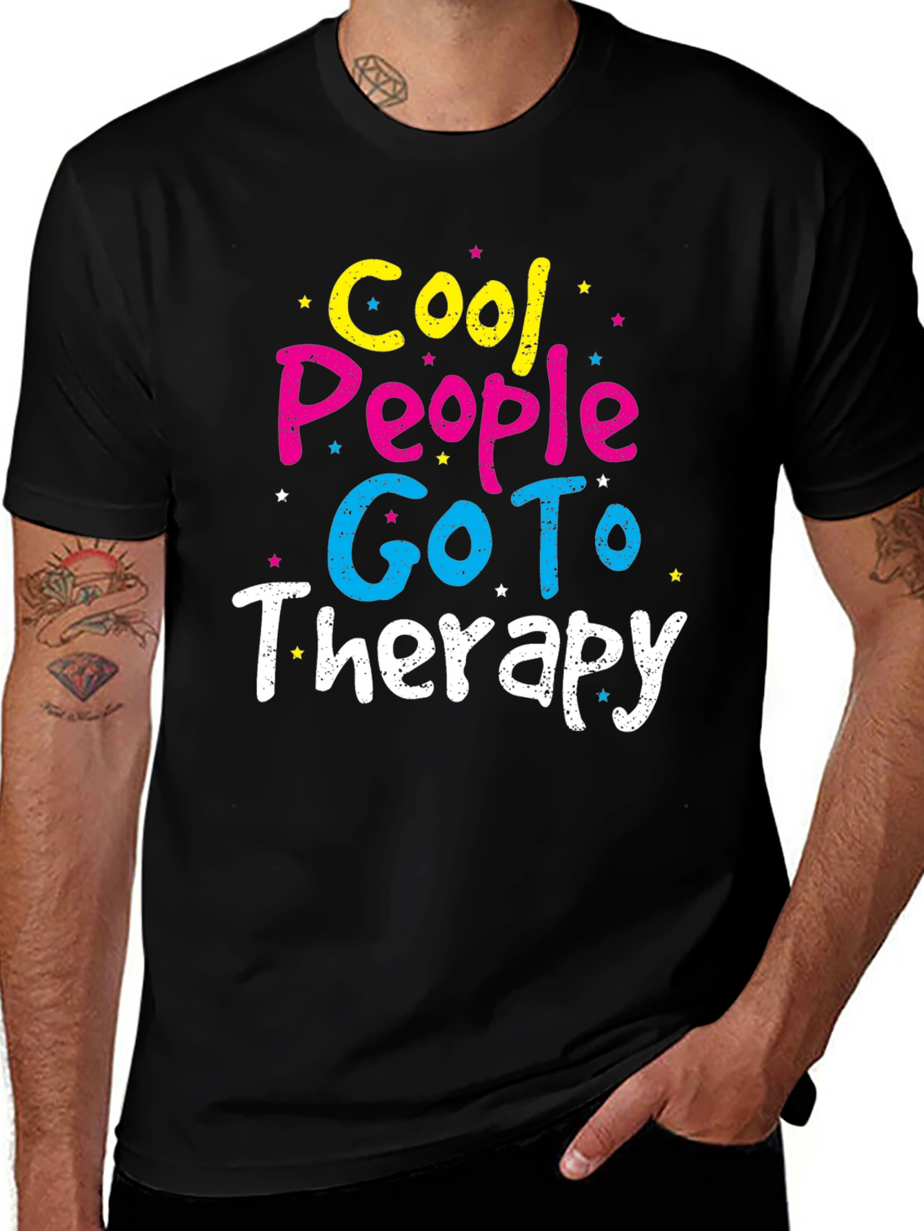 Cool People Go To Therapy T-Shirt