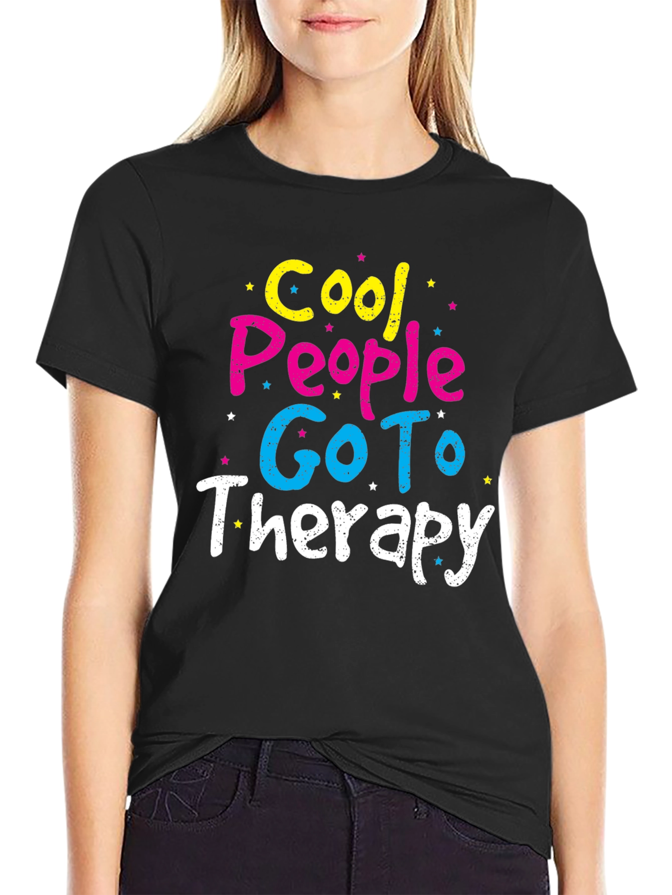 Cool People Go To Therapy T-Shirt