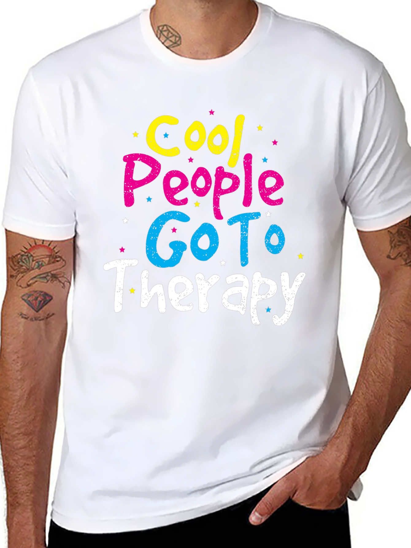 Cool People Go To Therapy T-Shirt