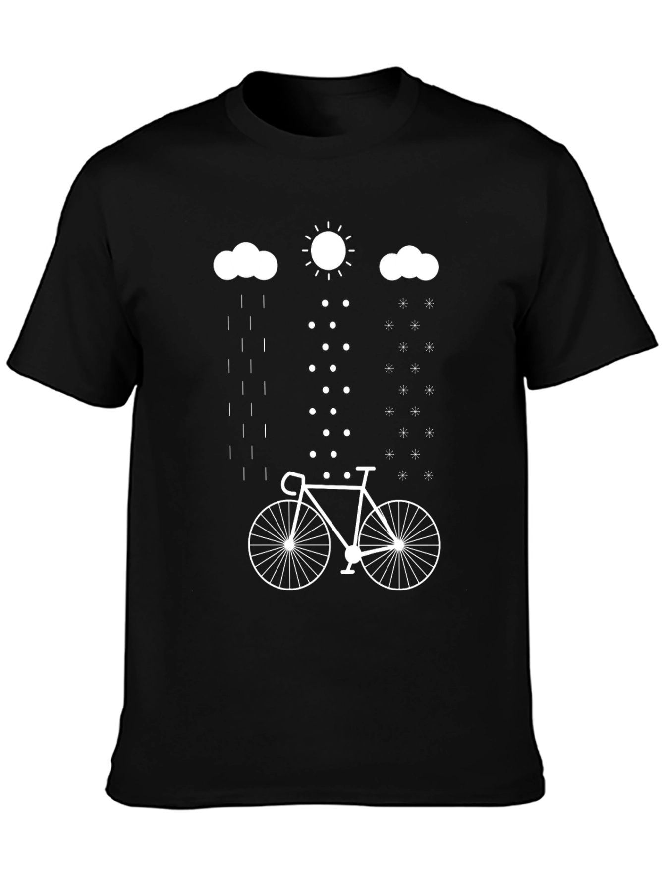 Weather the Ride T-Shirt - Bike Graphic Tee