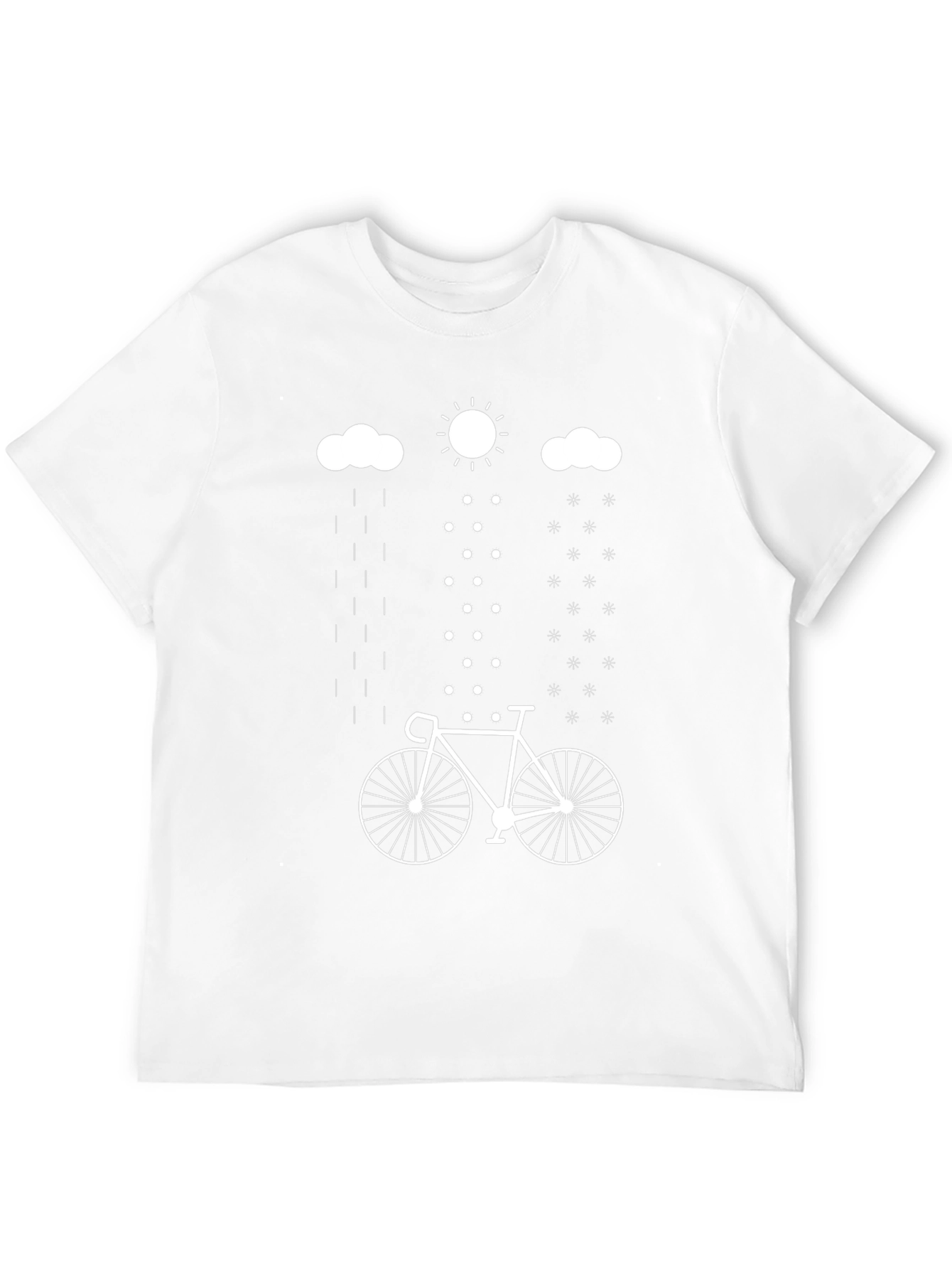 Weather the Ride T-Shirt - Bike Graphic Tee