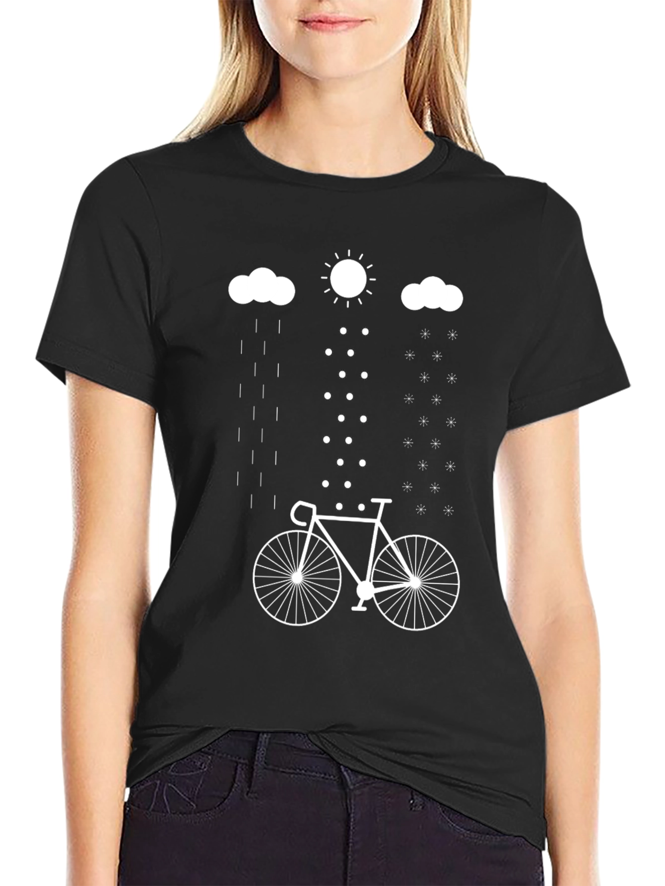 Weather the Ride T-Shirt - Bike Graphic Tee