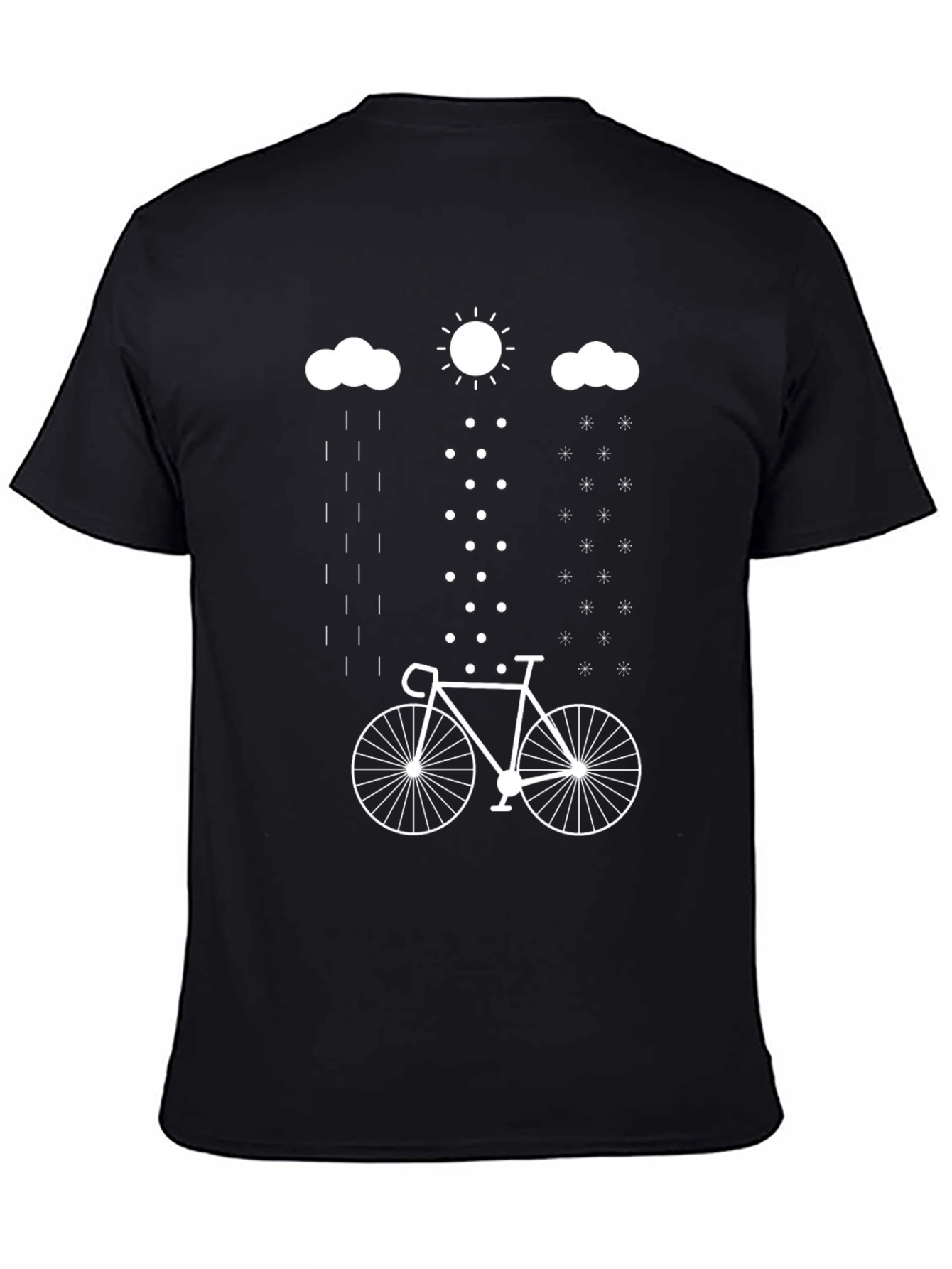 Weather the Ride T-Shirt - Bike Graphic Tee