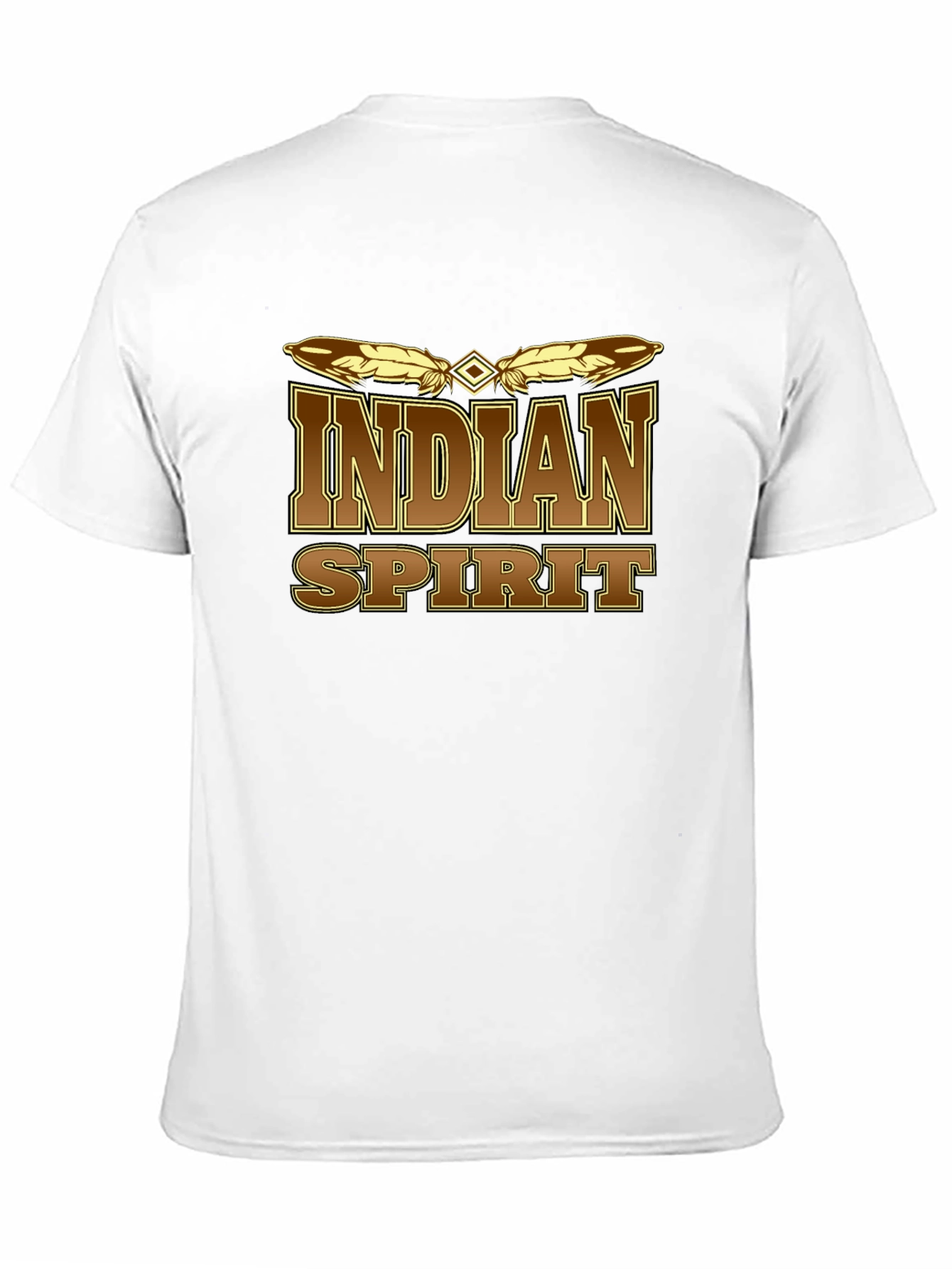 Indian Spirit Graphic Tee - Mens Black T-Shirt