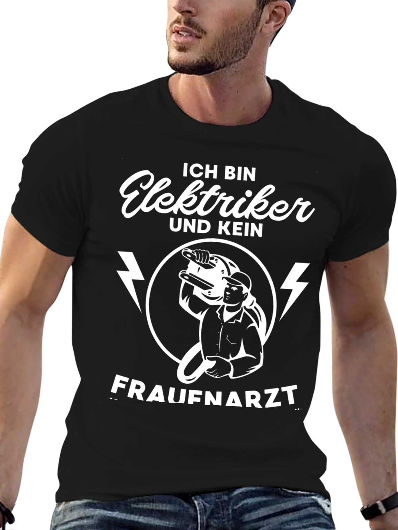 Ich Bin Elektriker T-Shirt - Funny Electrician Gift