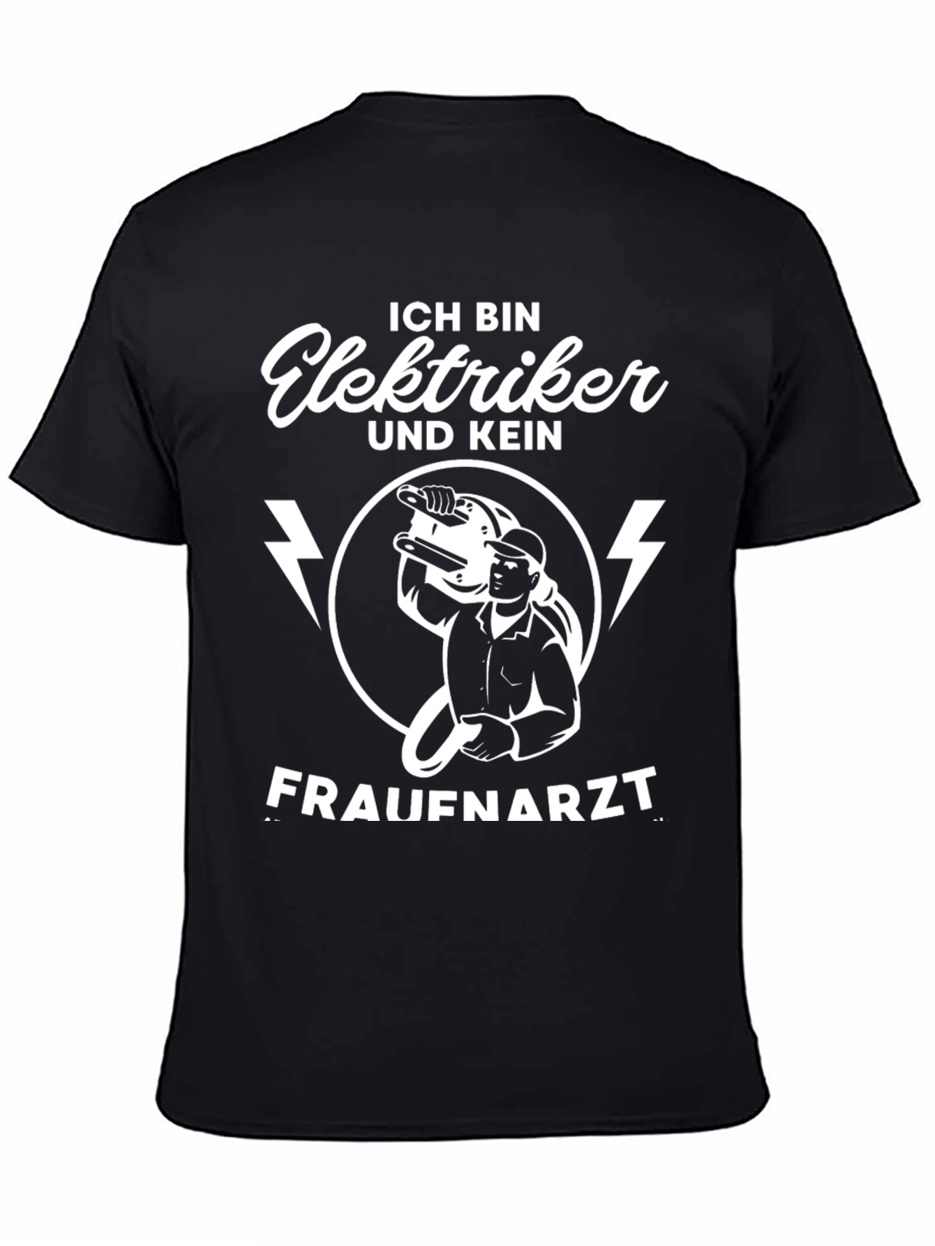 Ich Bin Elektriker T-Shirt - Funny Electrician Gift