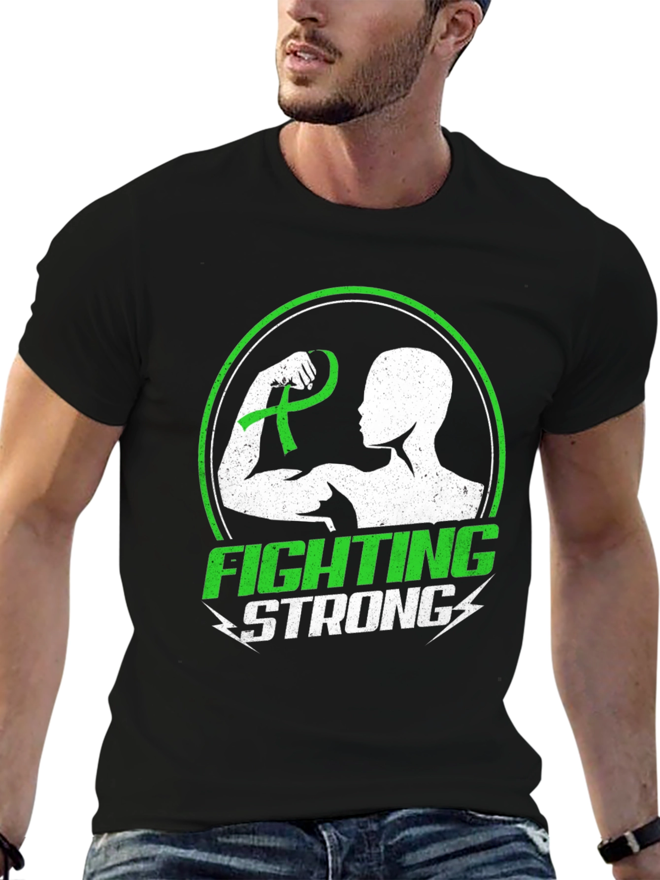 Fighting Strong Awareness T-Shirt - Support & Strength