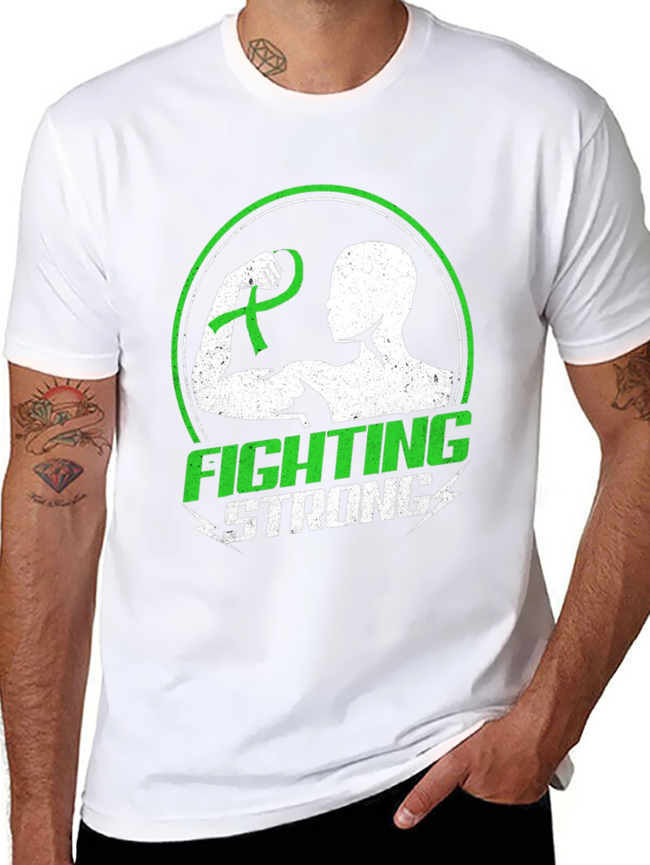 Fighting Strong Awareness T-Shirt - Support & Strength