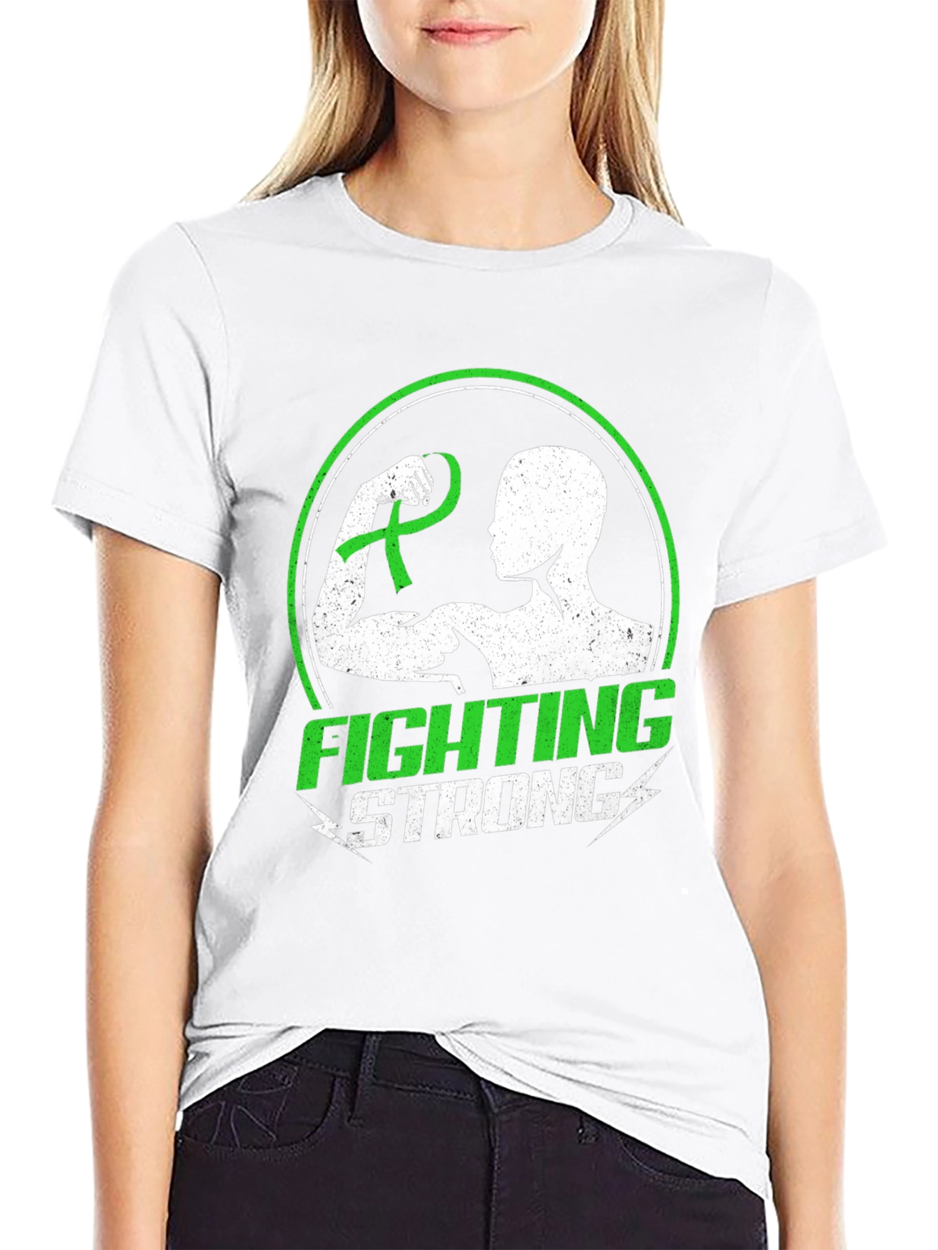 Fighting Strong Awareness T-Shirt - Support & Strength