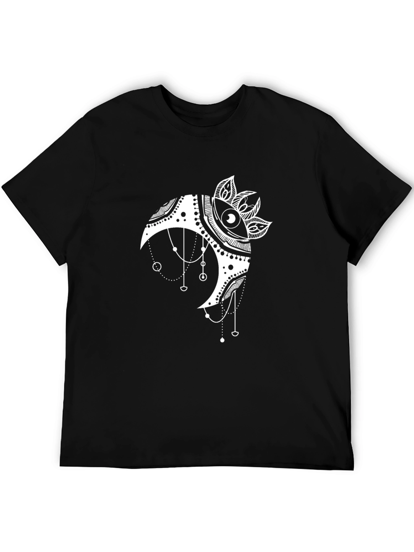 Mystic Moon Eye T-Shirt - Black Graphic Tee