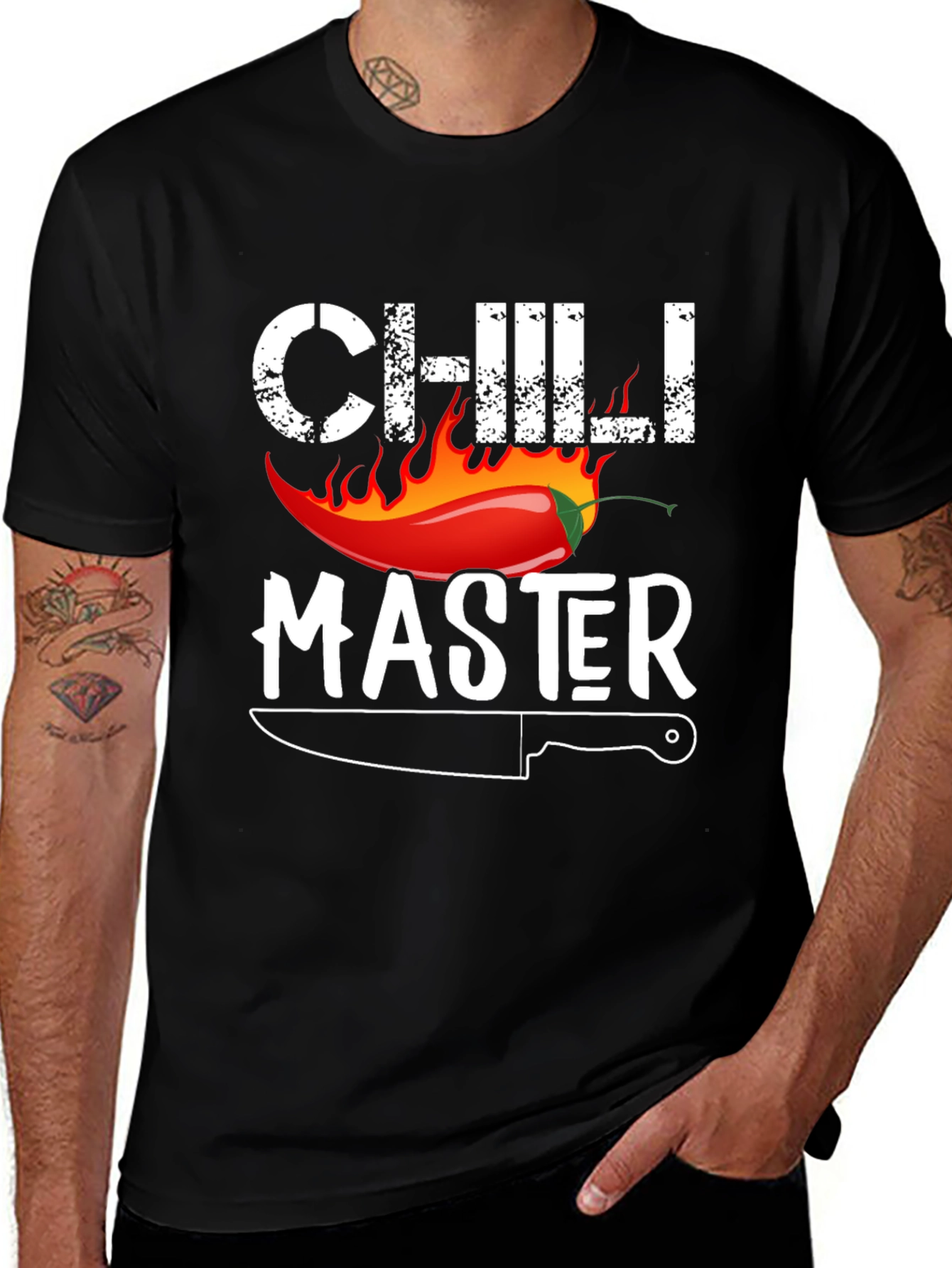 Chili Master T-Shirt - Spicy Cooking Tee