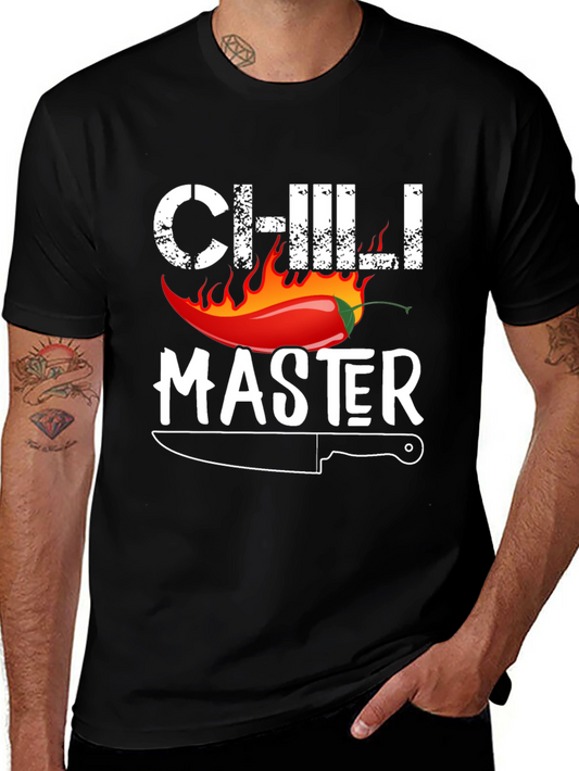 Chili Master T-Shirt - Spicy Cooking Tee