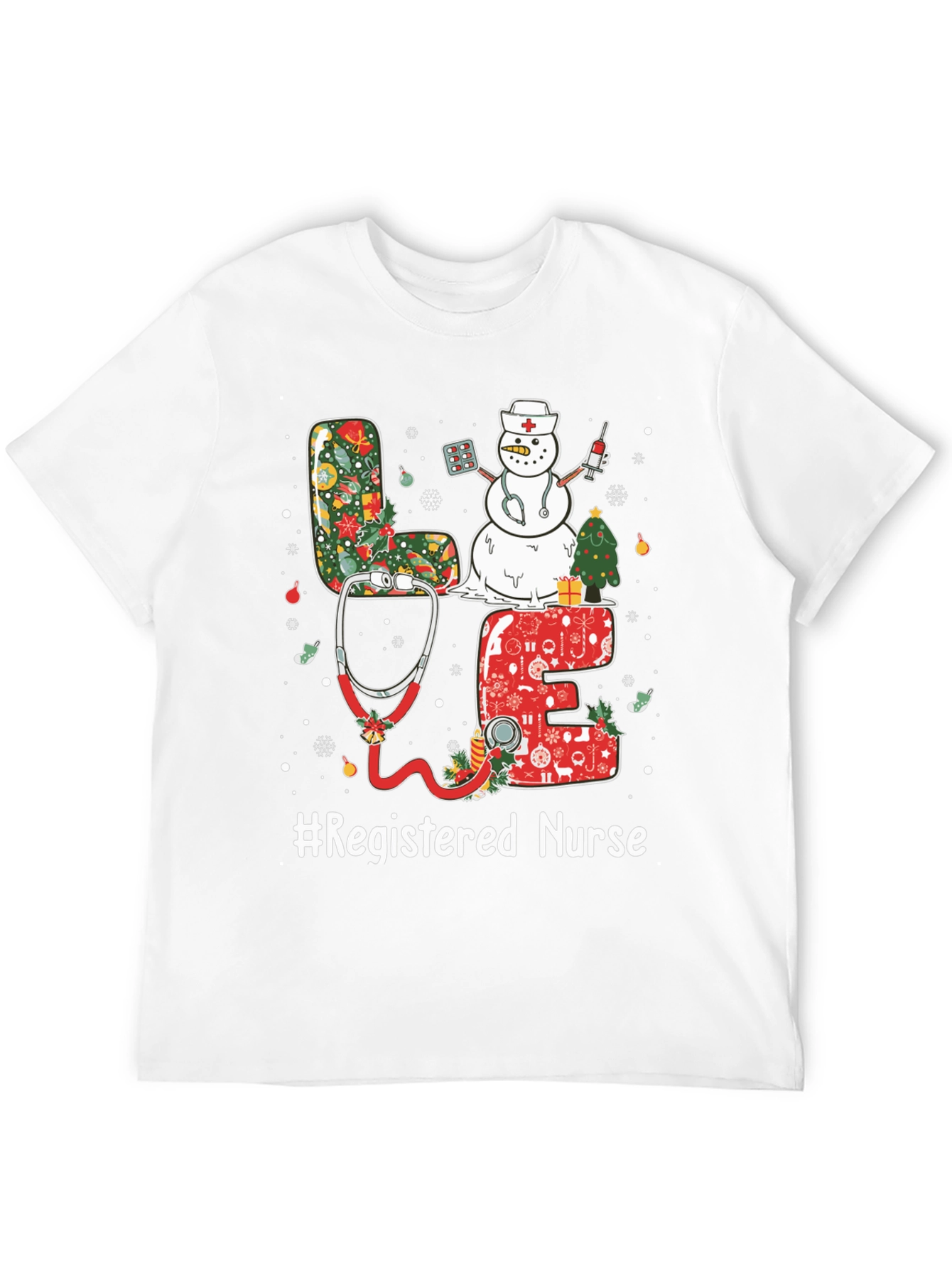 Registered Nurse Christmas T-Shirt