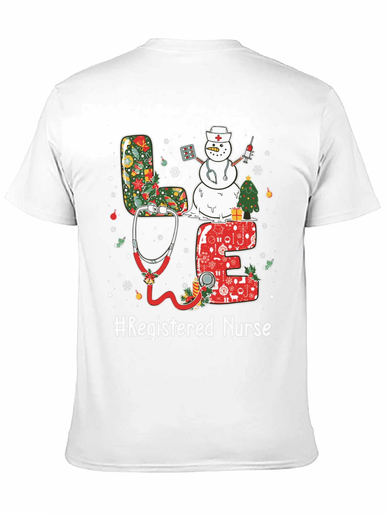 Registered Nurse Christmas T-Shirt