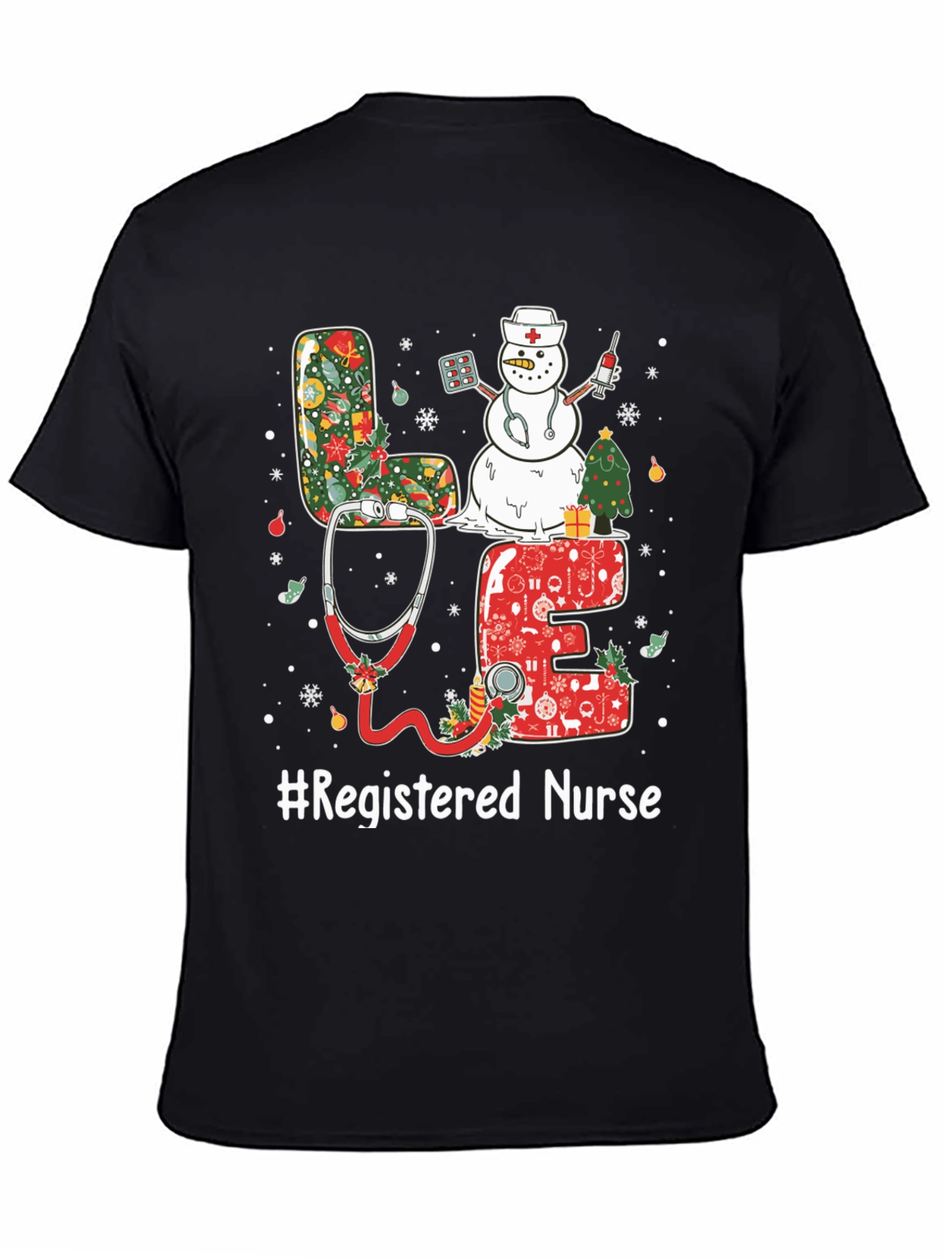 Registered Nurse Christmas T-Shirt