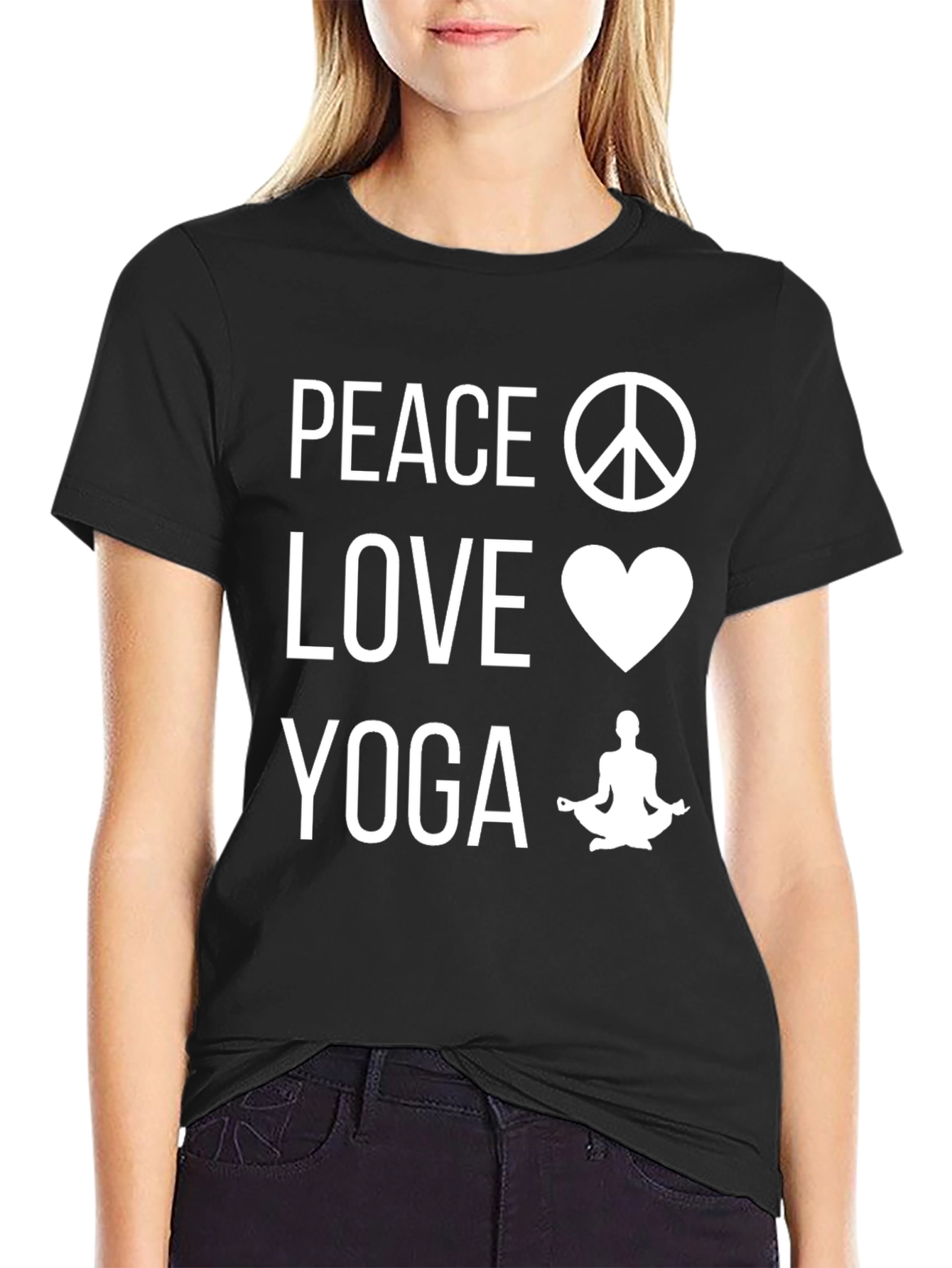 Peace Love Yoga T-Shirt