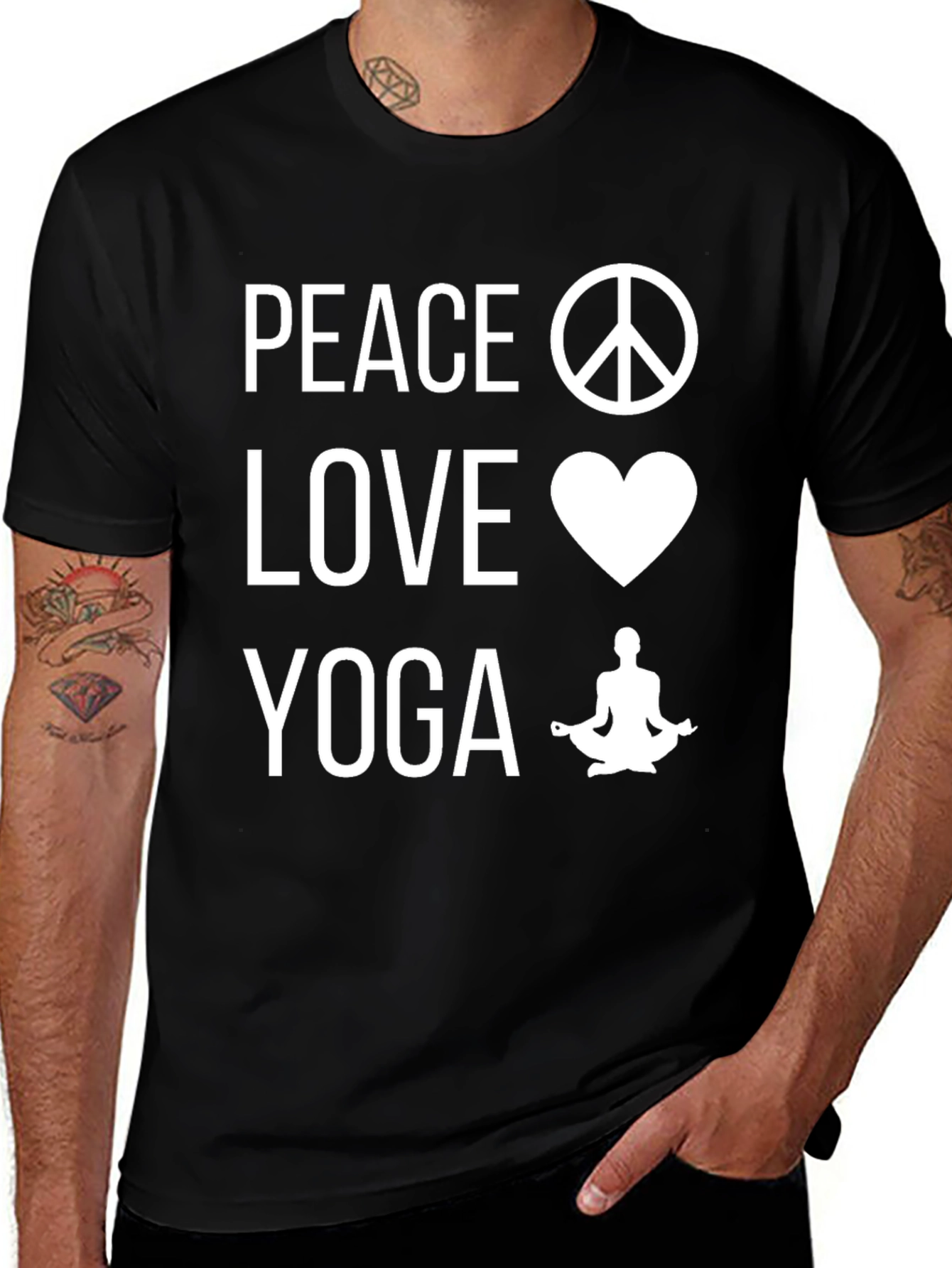 Peace Love Yoga T-Shirt