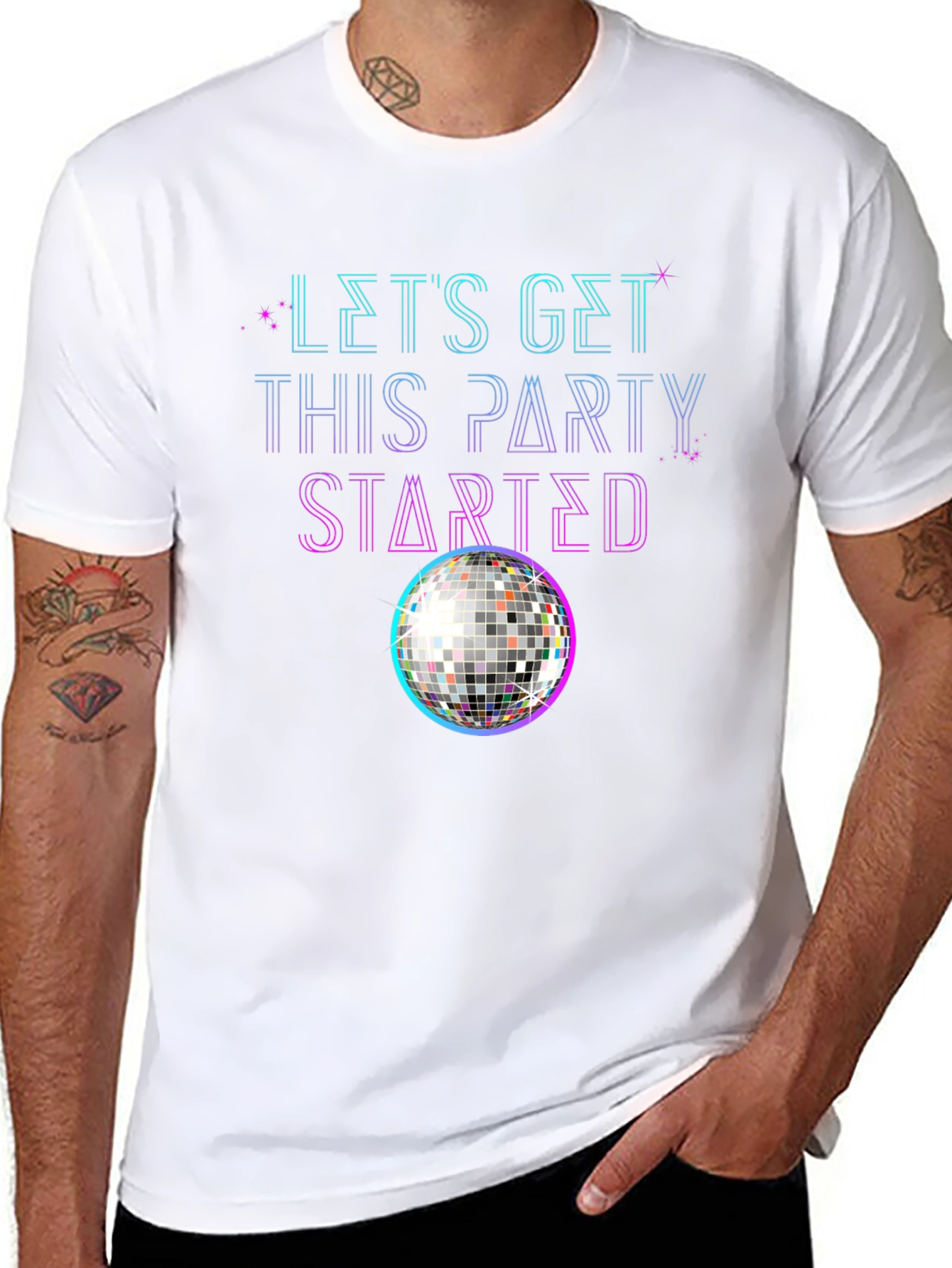 Lets Get This Party Started Graphic Tee