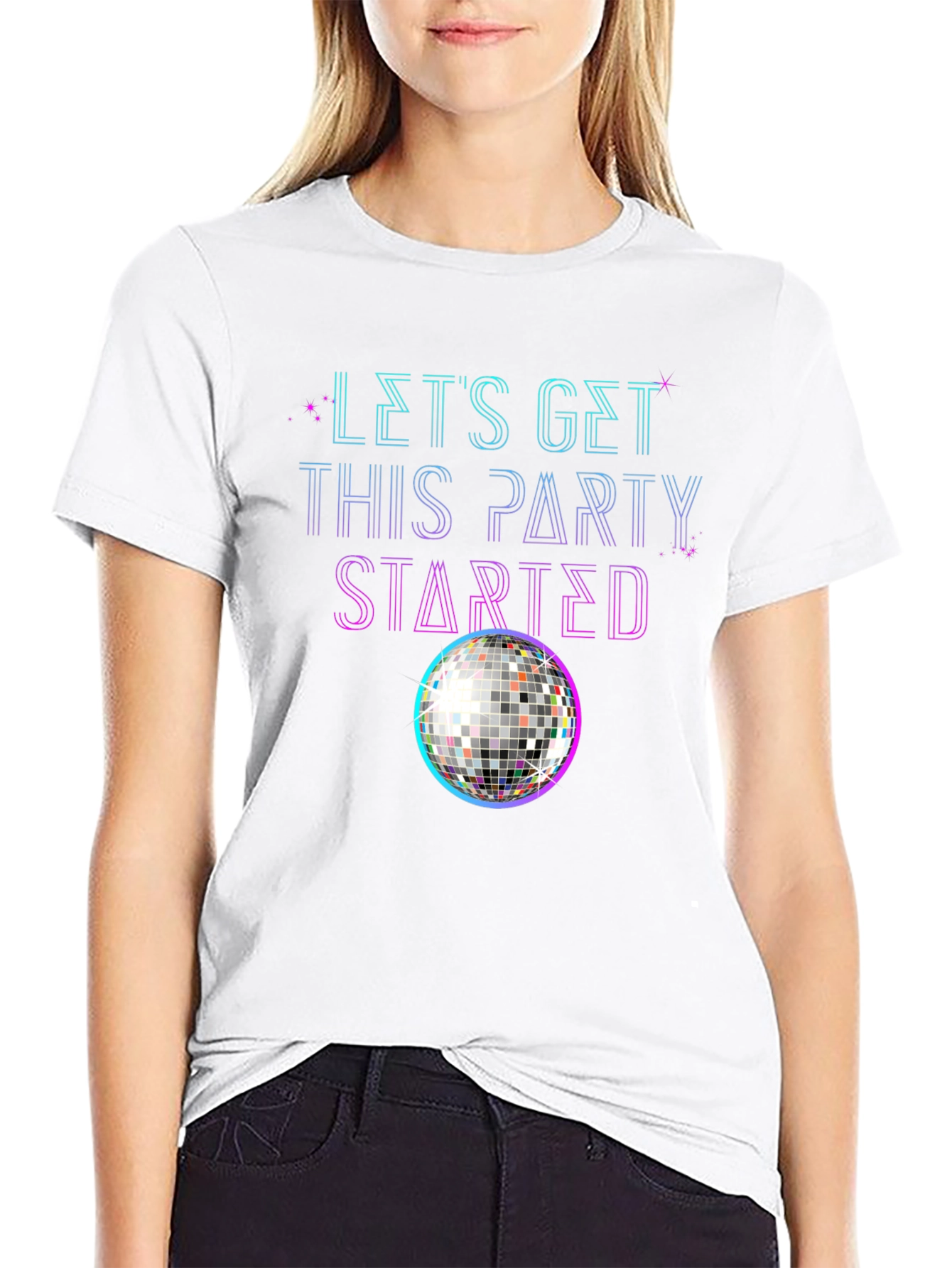 Lets Get This Party Started Graphic Tee