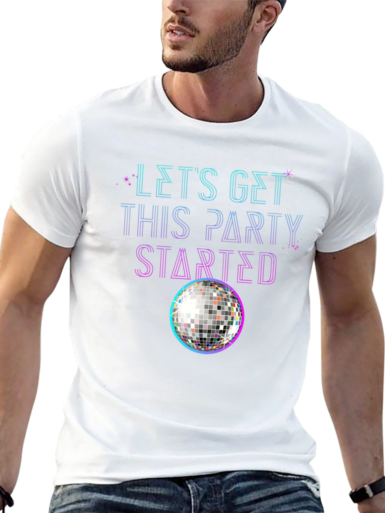 Lets Get This Party Started Graphic Tee