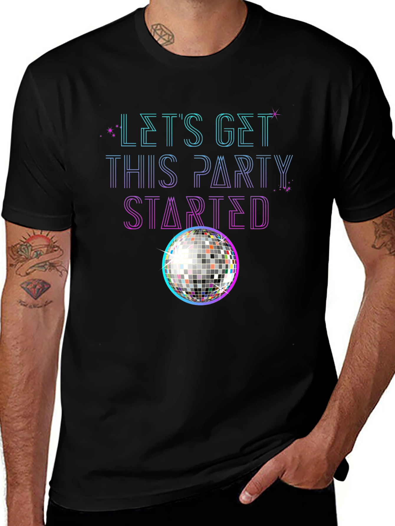 Lets Get This Party Started Graphic Tee