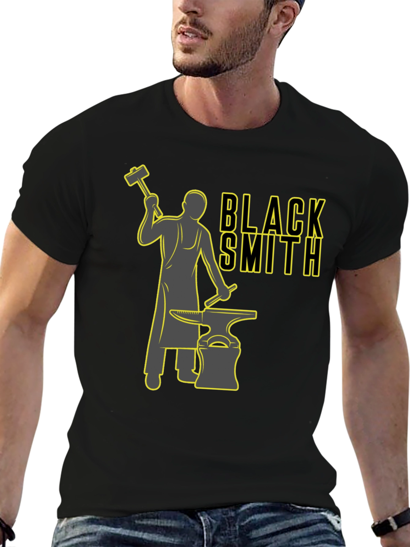 Blacksmith Graphic Tee - Hand Forged Style