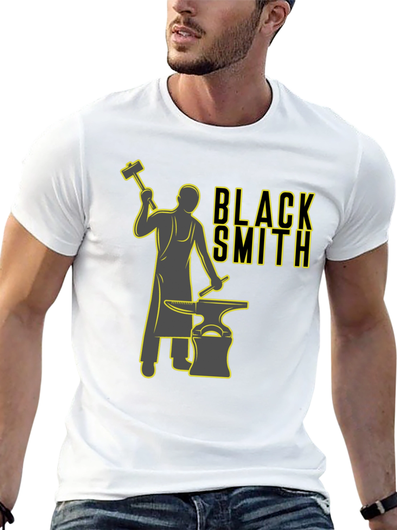 Blacksmith Graphic Tee - Hand Forged Style