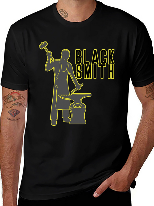 Blacksmith Graphic Tee - Hand Forged Style