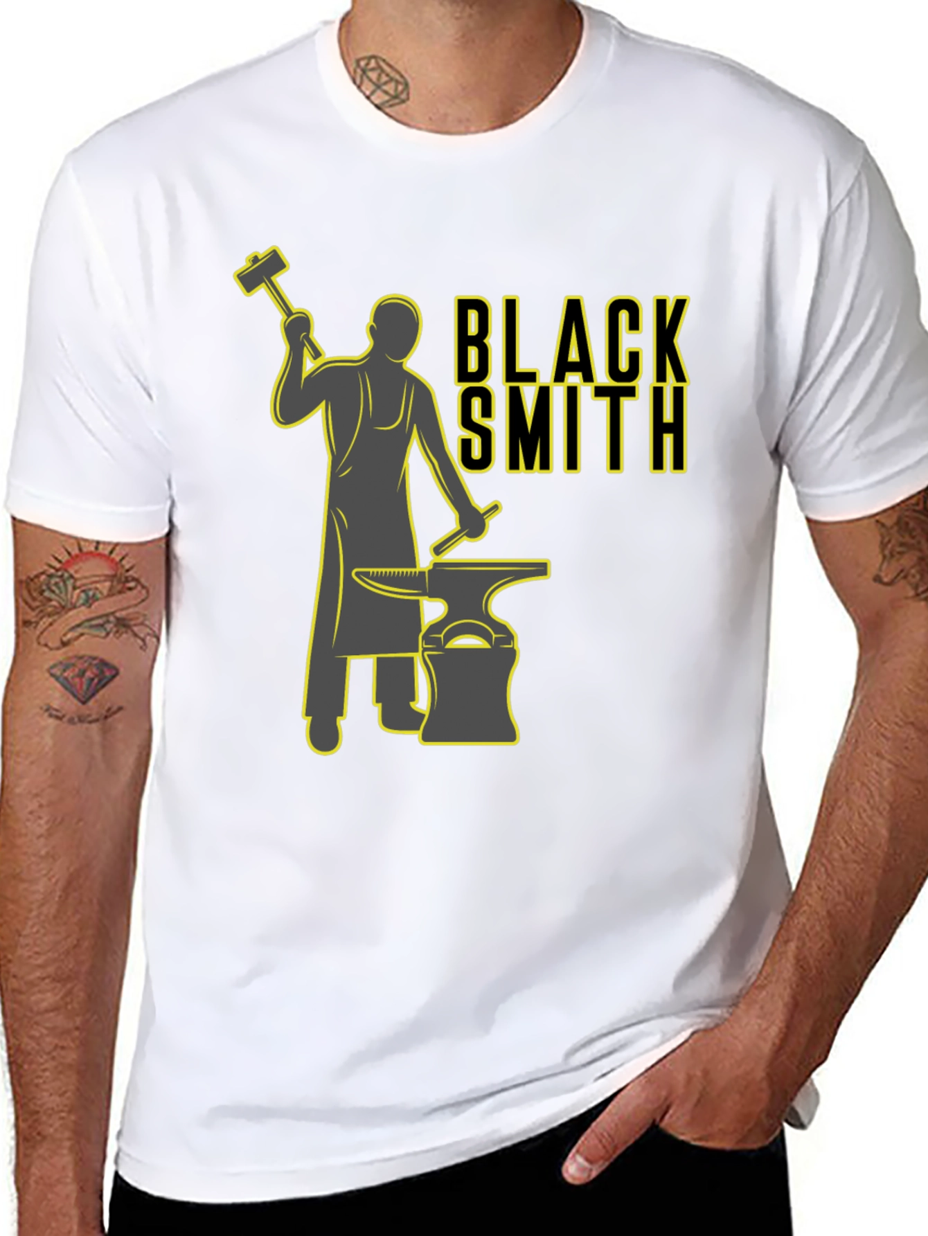 Blacksmith Graphic Tee - Hand Forged Style