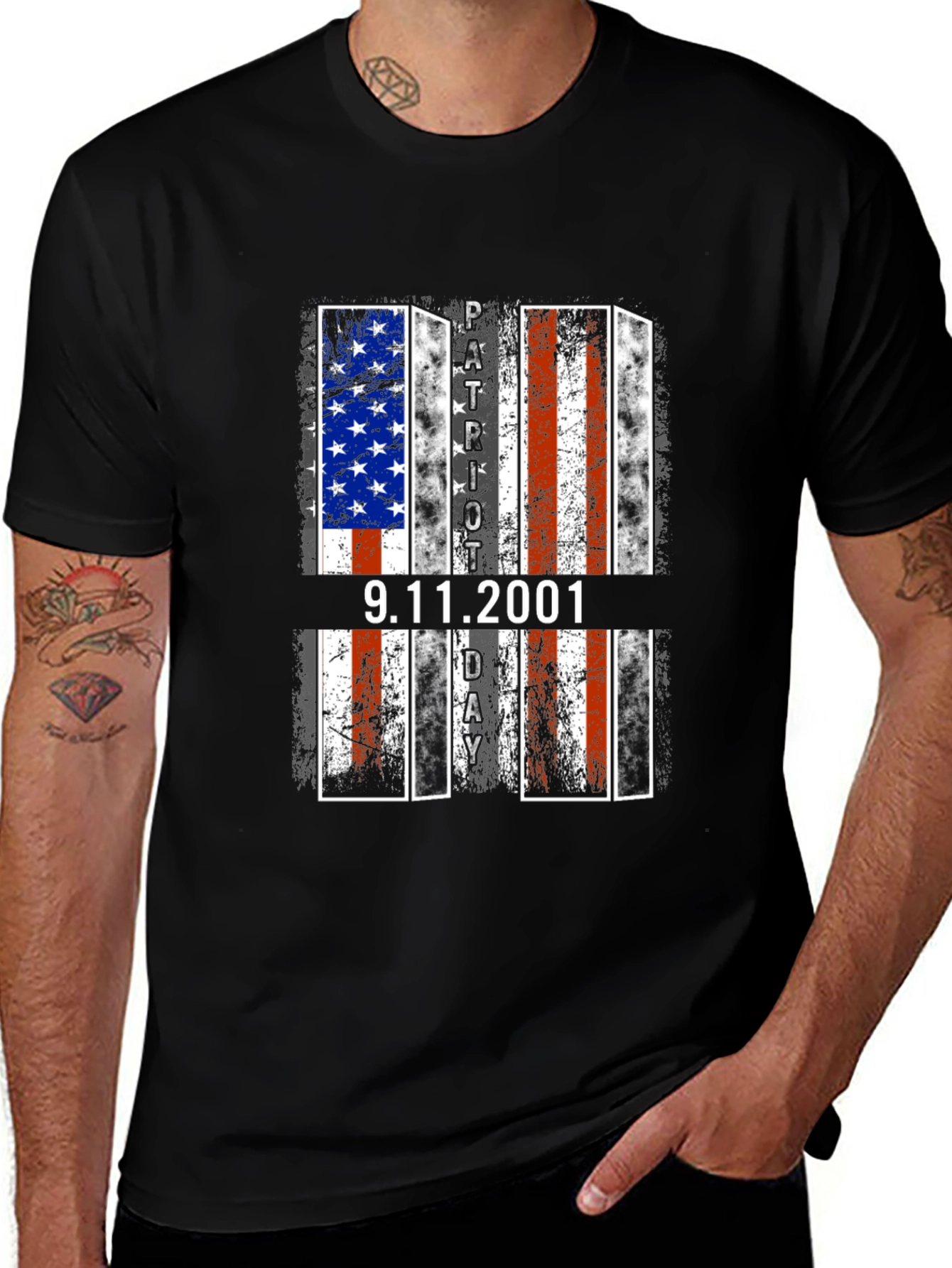 9/11 Patriot Day Graphic T-Shirt